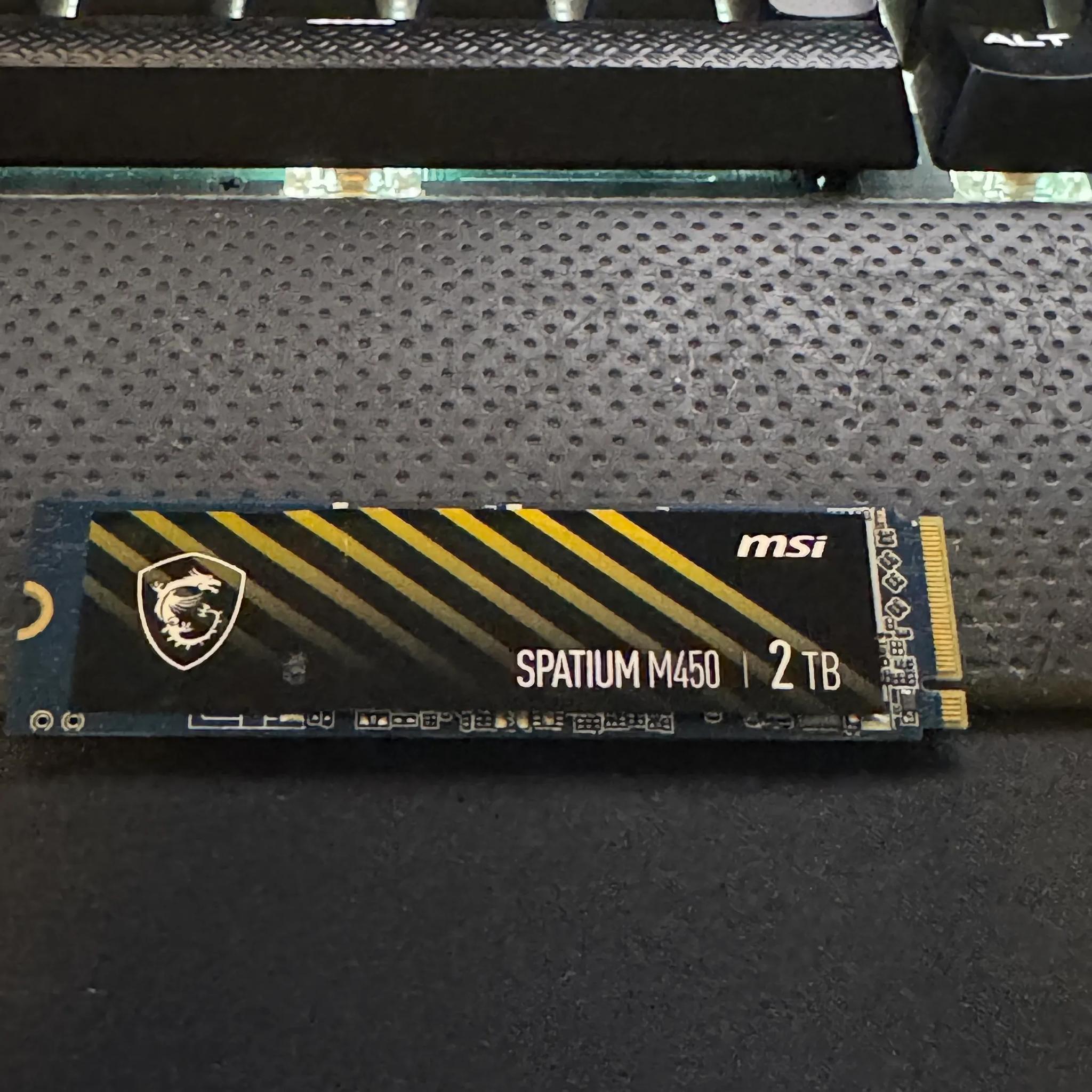 MSI SPATIUM M450 PCIe 4.0 NVMe M.2 2TB
