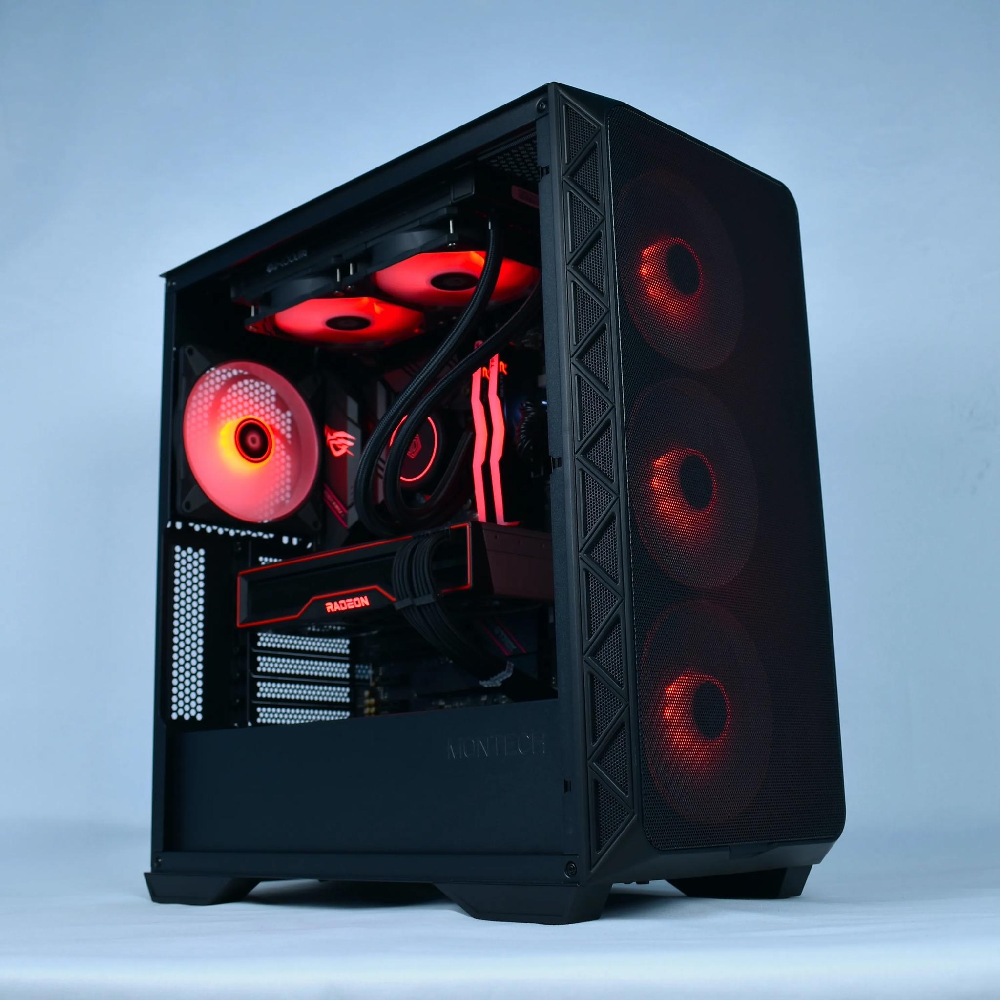 🕷️BLACK WIDOW🕷️ 1440p/4K Gaming/Streaming PC | Ryzen 7 5800X, RX 6800XT 16GB, 32GB DDR4, 1TB SSD |