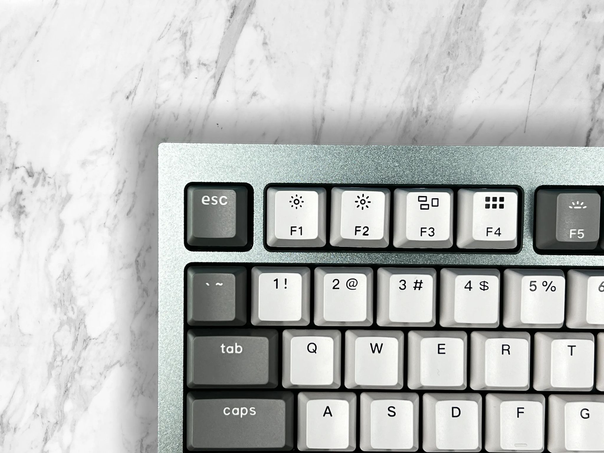 🖤⚪Silver Bullet⚪🖤 | Keychron Custom Aluminum 75% Mechanical Gaming Keyboard