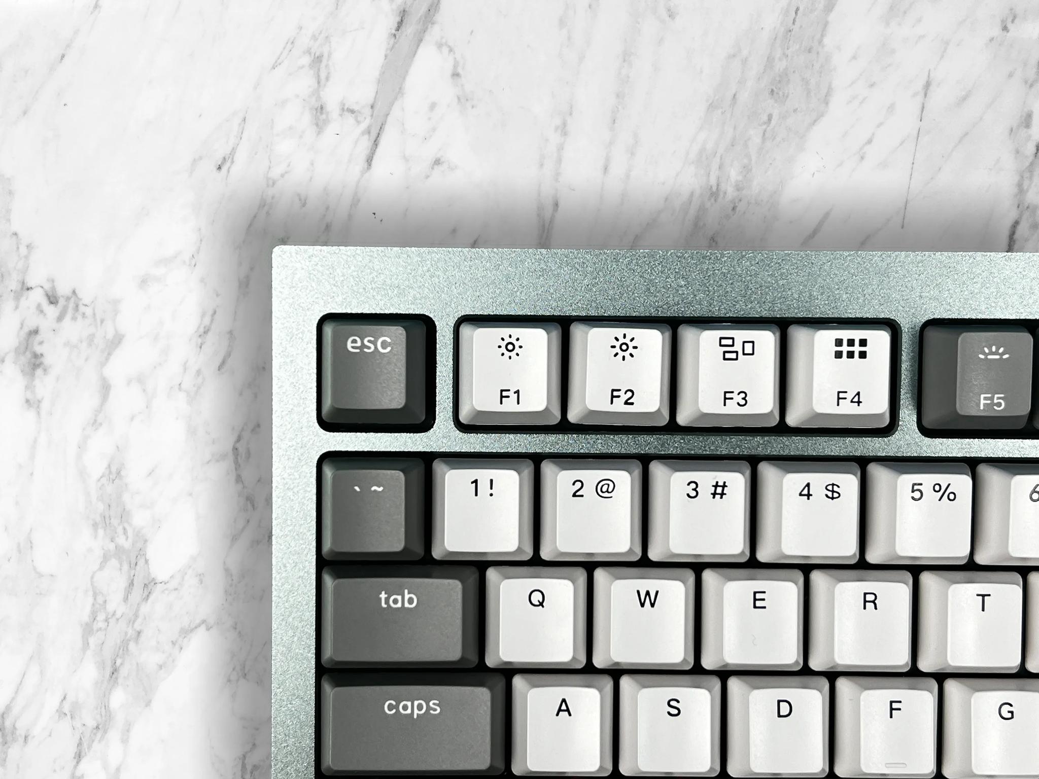🖤⚪Silver Bullet⚪🖤 | Keychron Custom Aluminum 75% Mechanical Gaming Keyboard