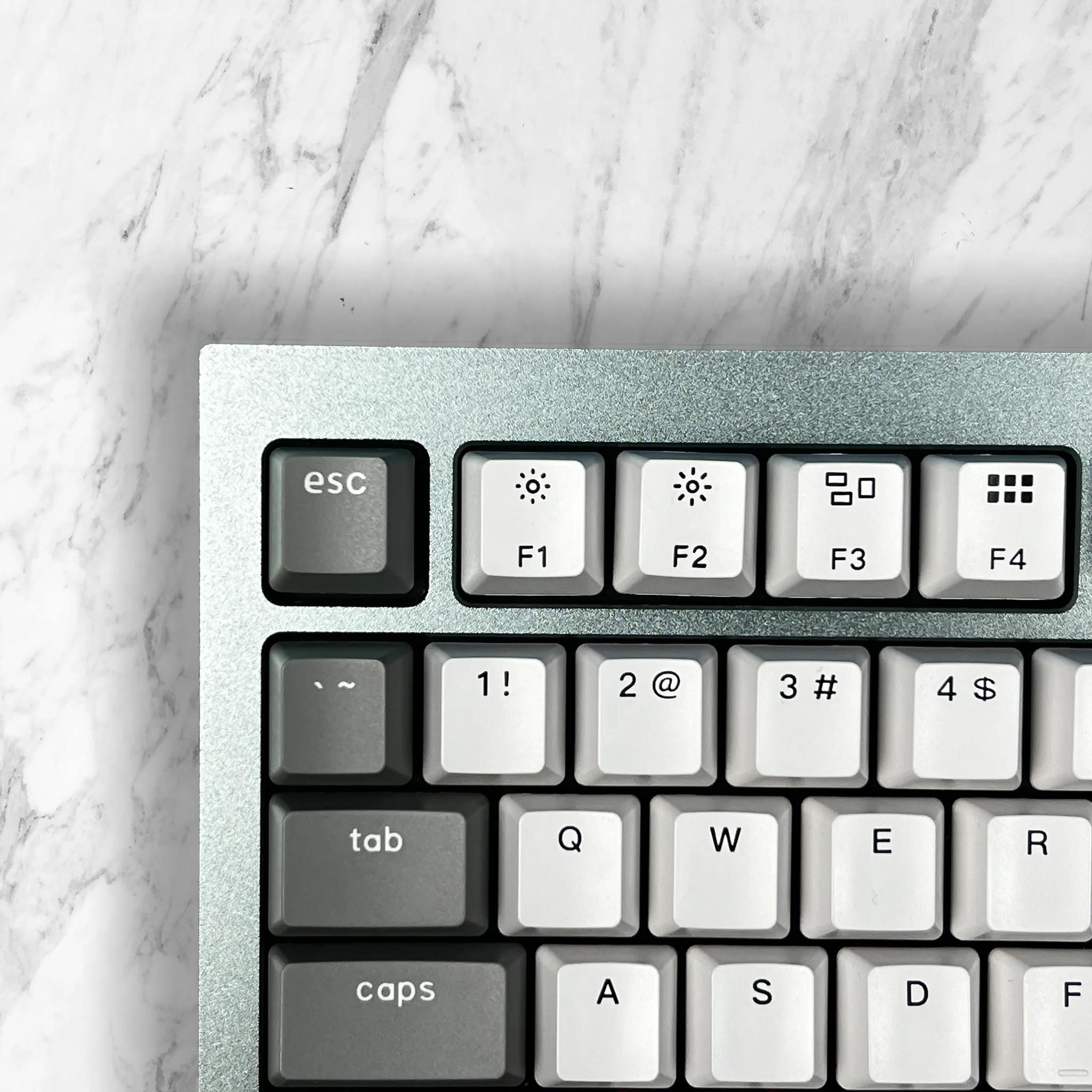 🖤⚪Silver Bullet⚪🖤 | Keychron Custom Aluminum 75% Mechanical Gaming Keyboard