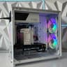 GTX 1070 8GB, Ryzen 5 2600X, 16GB RAM | White RGB Gaming Computer/PC