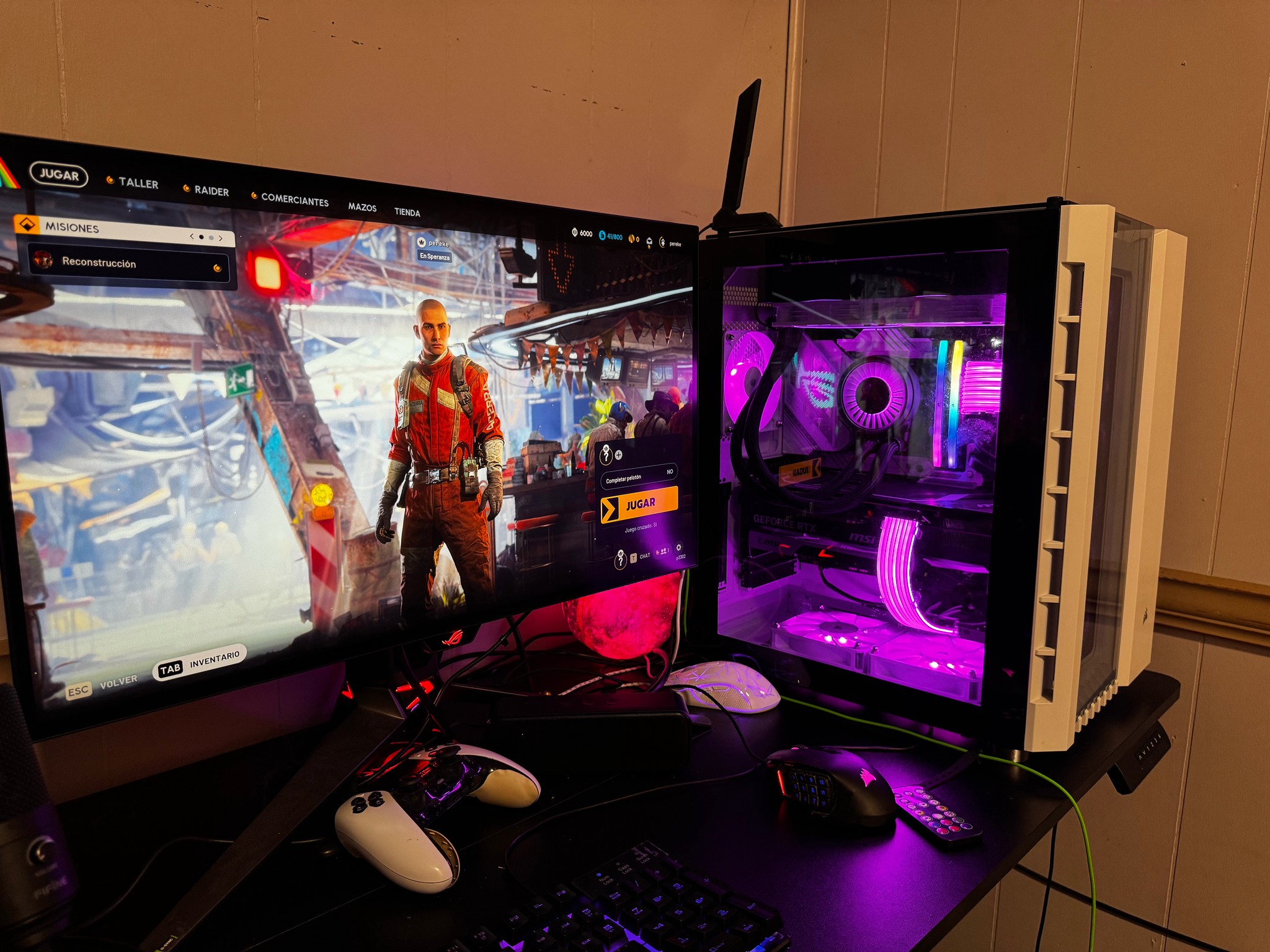 Custom Gaming PC Build + Monitor oled 240hz