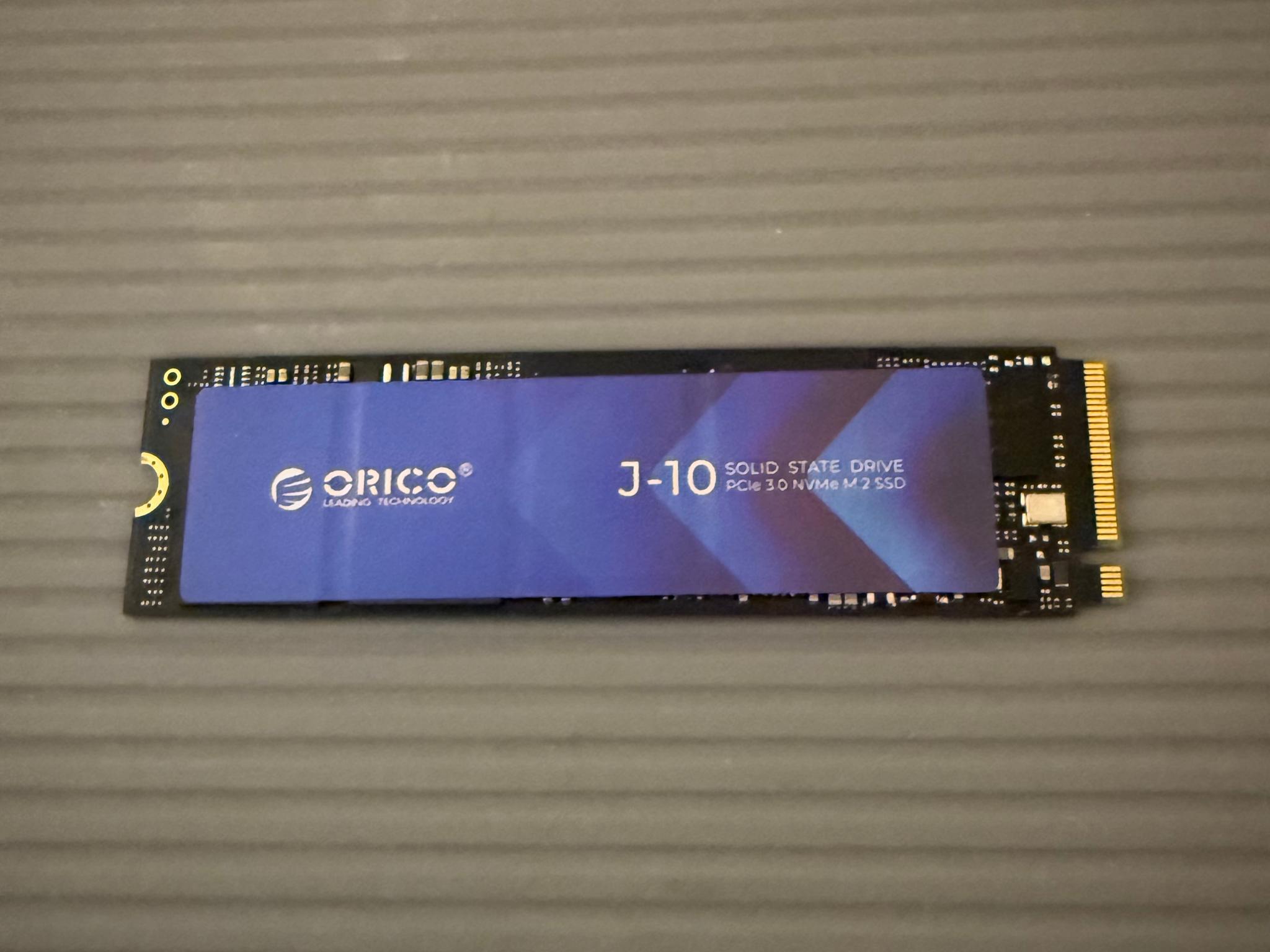 1 TB Orico J-10 NVMe SSD *READ DESCRIPTION*