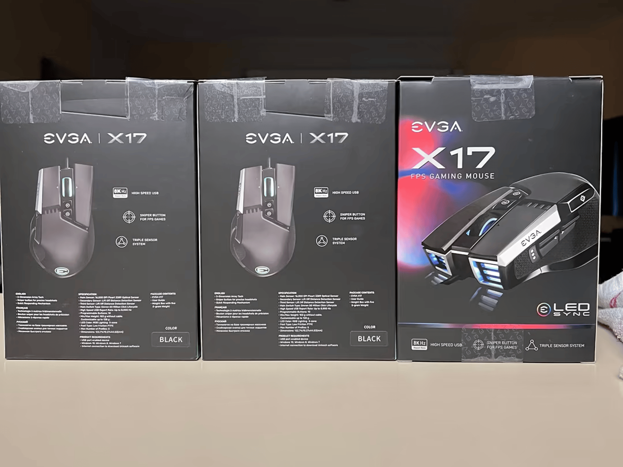EVGA X17 Gaming Mouse