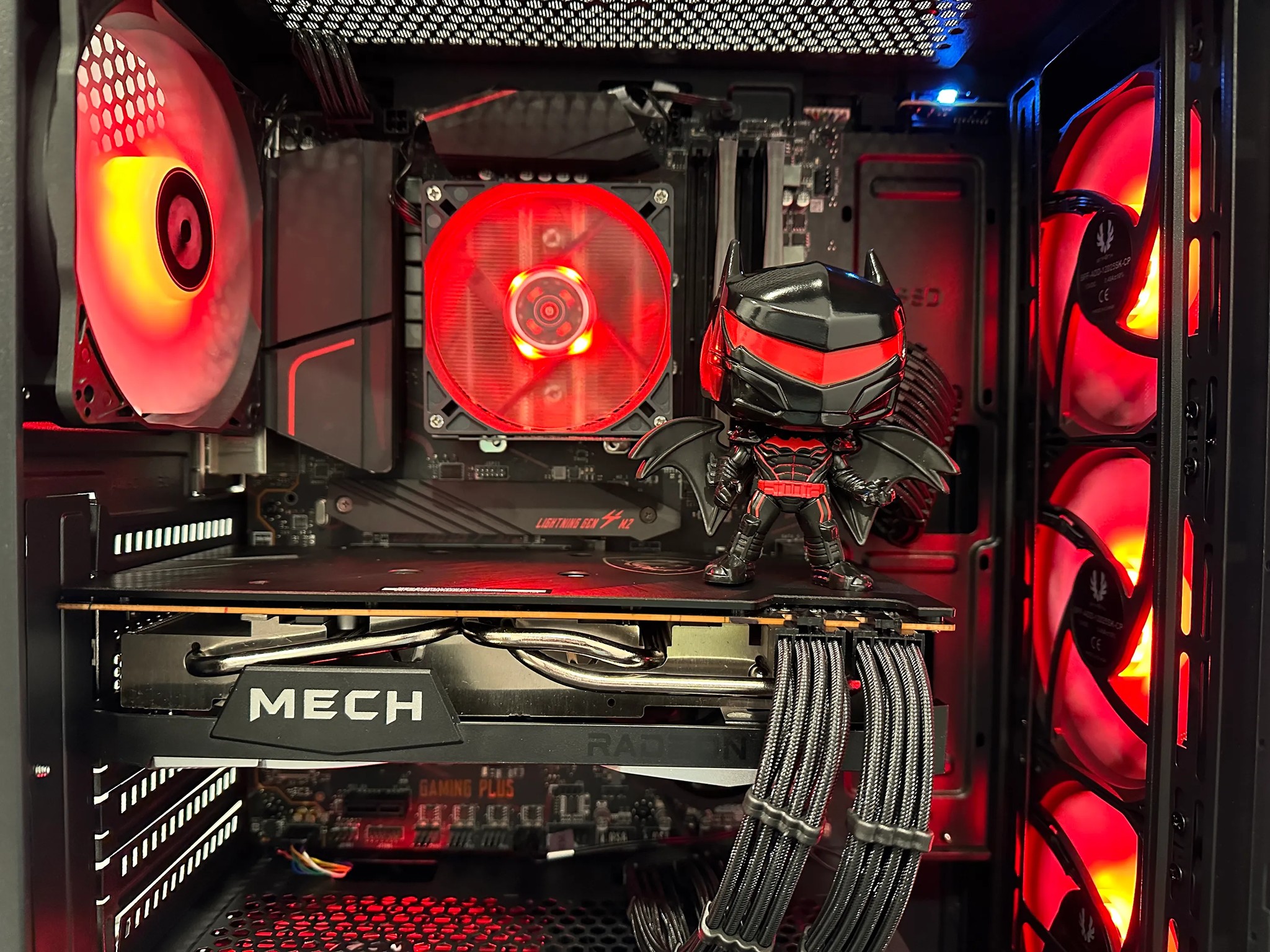 🦇🔴HellBat 🦇🔴||Gaming PC-Ryzen 5 5600 6-Core -AMD RX 6750 XT 8GB-1TB NVME SSD-16GB DDR4 RAM