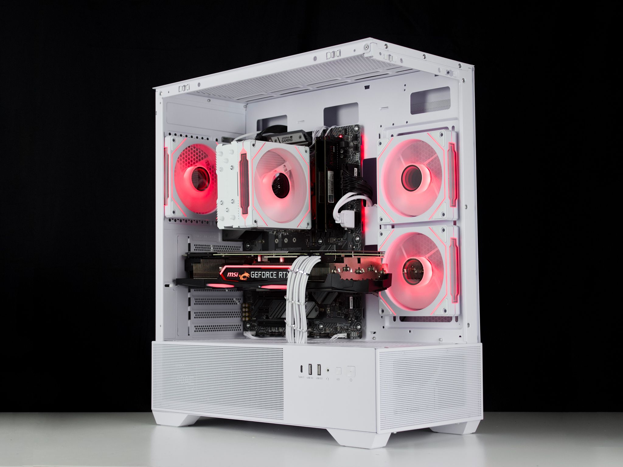 🧊❄️🧊 White Gaming PC – RTX 2080 8G, i7 9700K, 16GB RAM, 960GB SSD - WiFi, BlueTooth 🧊❄️🧊
