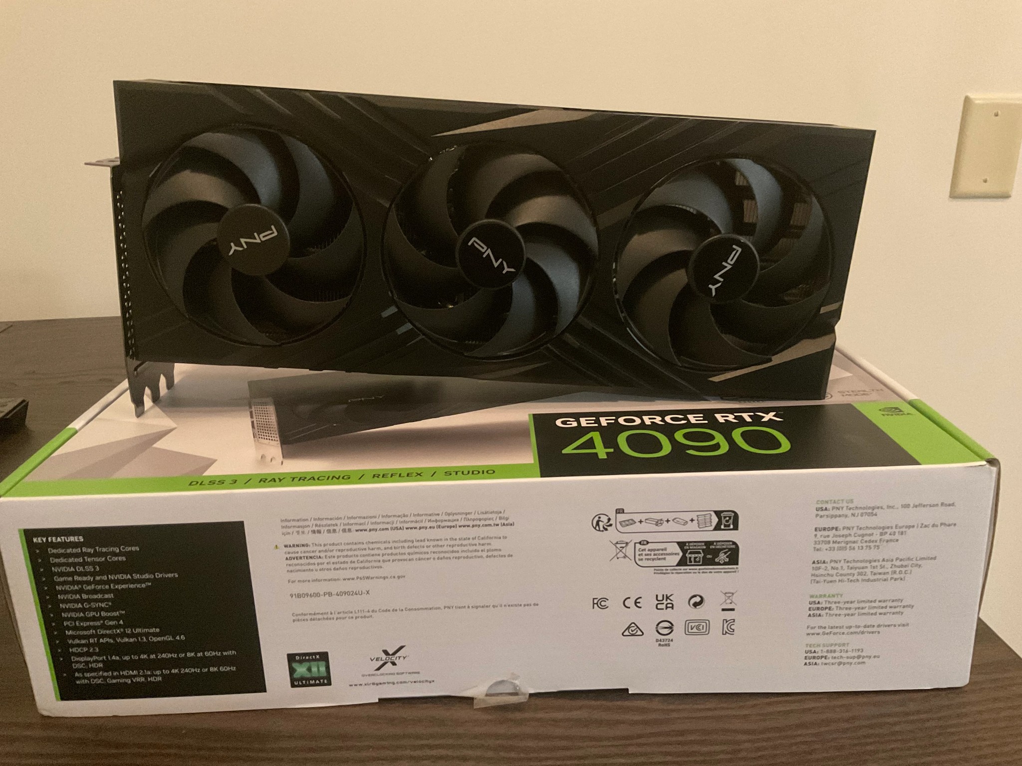 On Sale! New Open Box PNY Triple Fan 4090