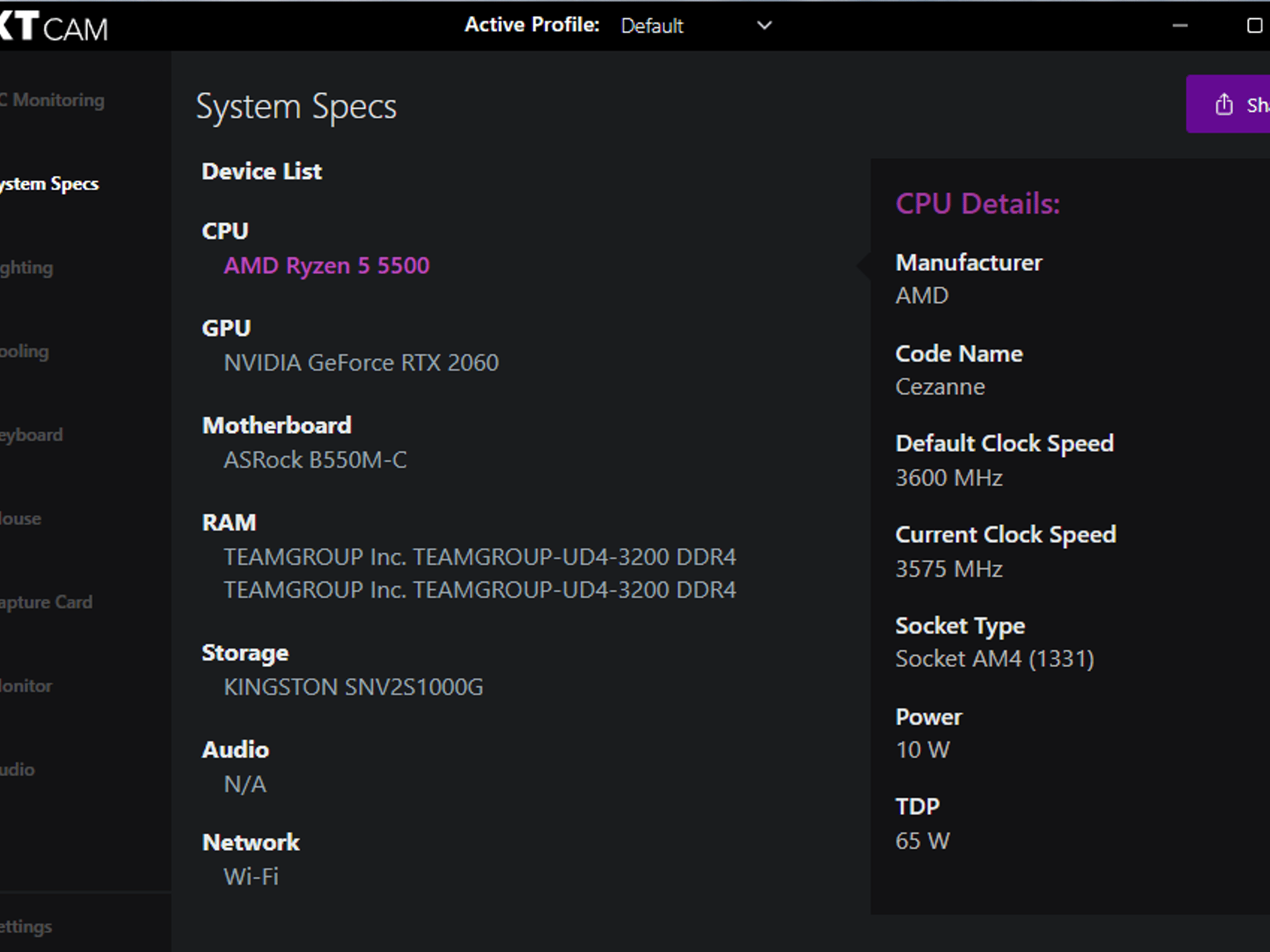 Ryzen 5 5500 Custom Gaming PC - GeForce RTX 2060, 16GB RAM, 1TB NVMe