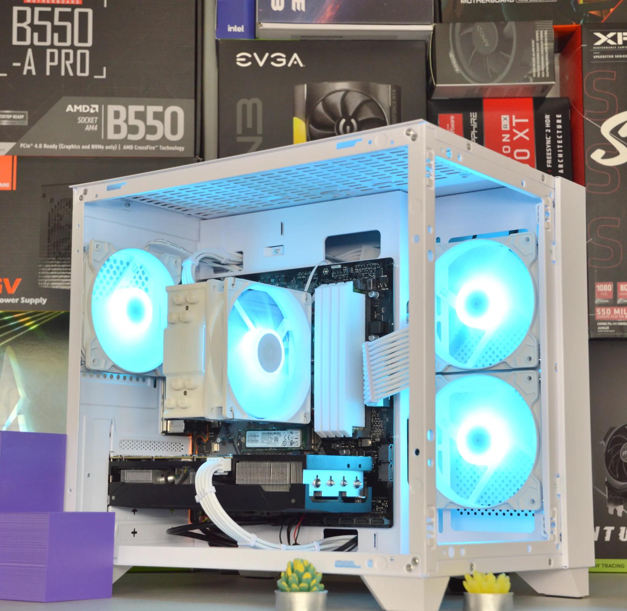 ❄️❄️| RTX 3060 Ti 8GB | RYZEN 5 5600 | 32GB DDR4 RAM | 1TB NVME SSD | The Snowflake |