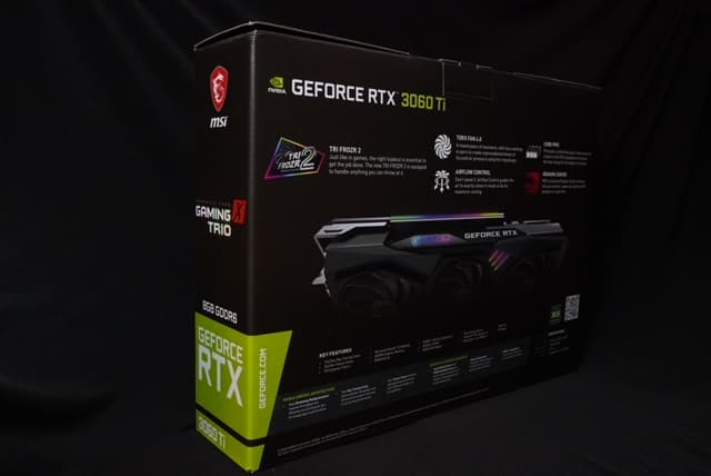 FOR SALE. MSI GeForce RTX 3060 TI Gaming Trio Nividia Graphics Card