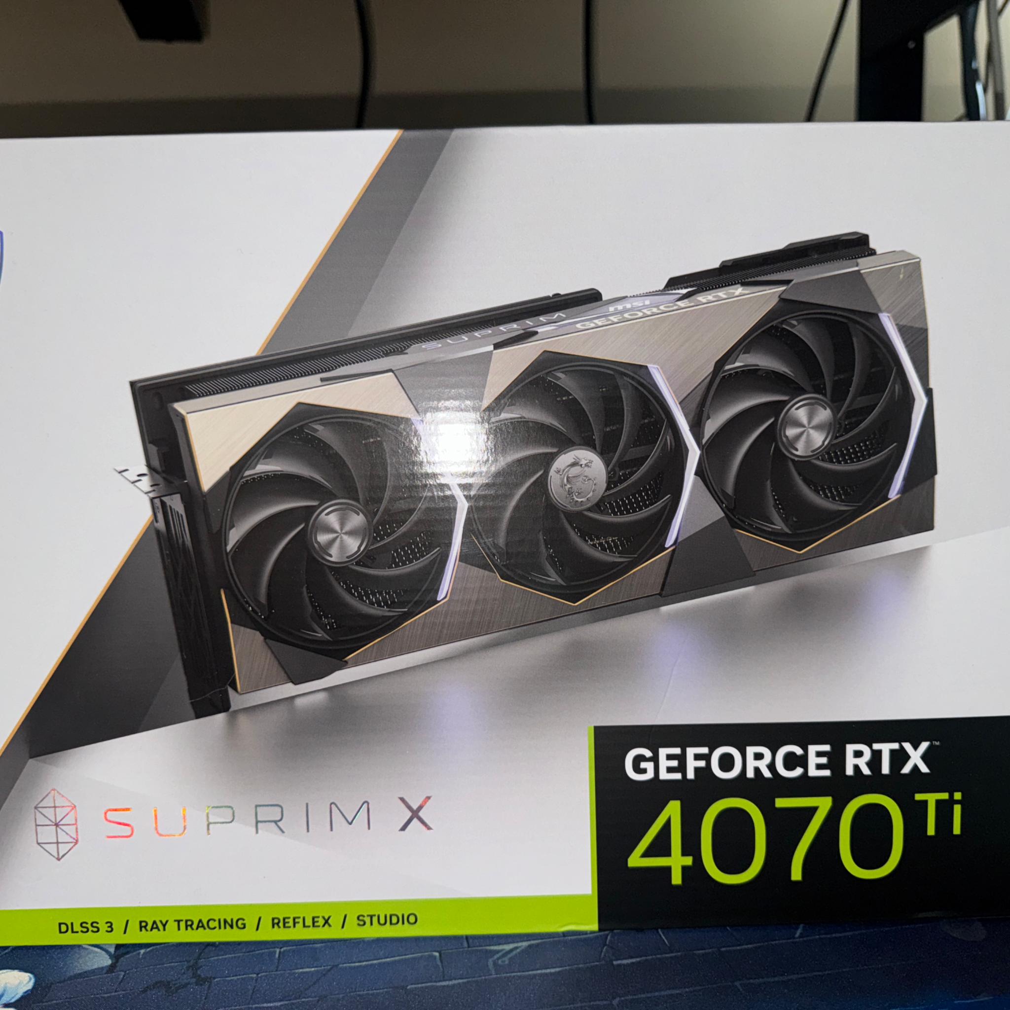4070 Ti MSI SUPRIM X