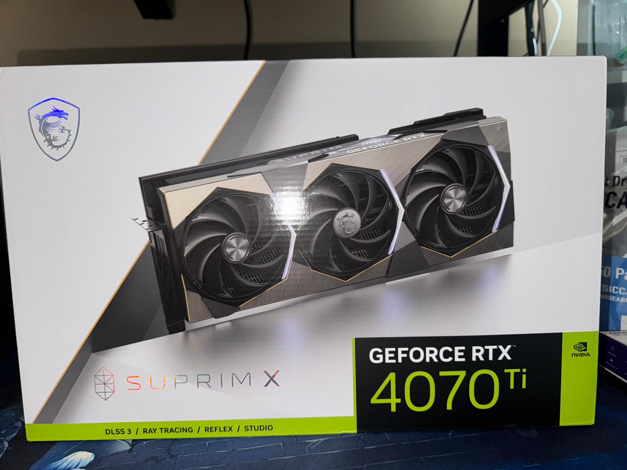 4070 Ti MSI SUPRIM X