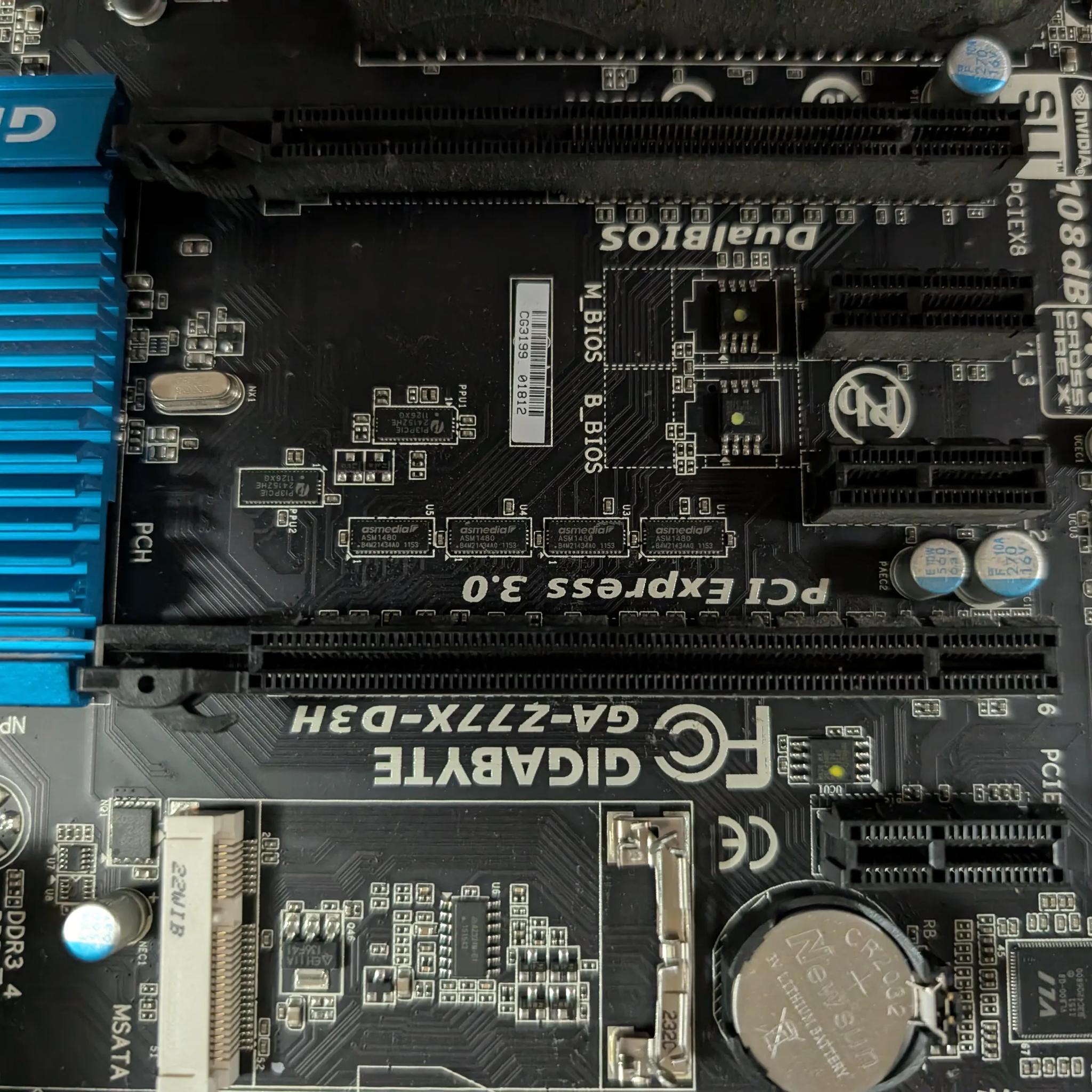 Intel Core i7 3770K + Z77 motherboard + 16GB DDR3