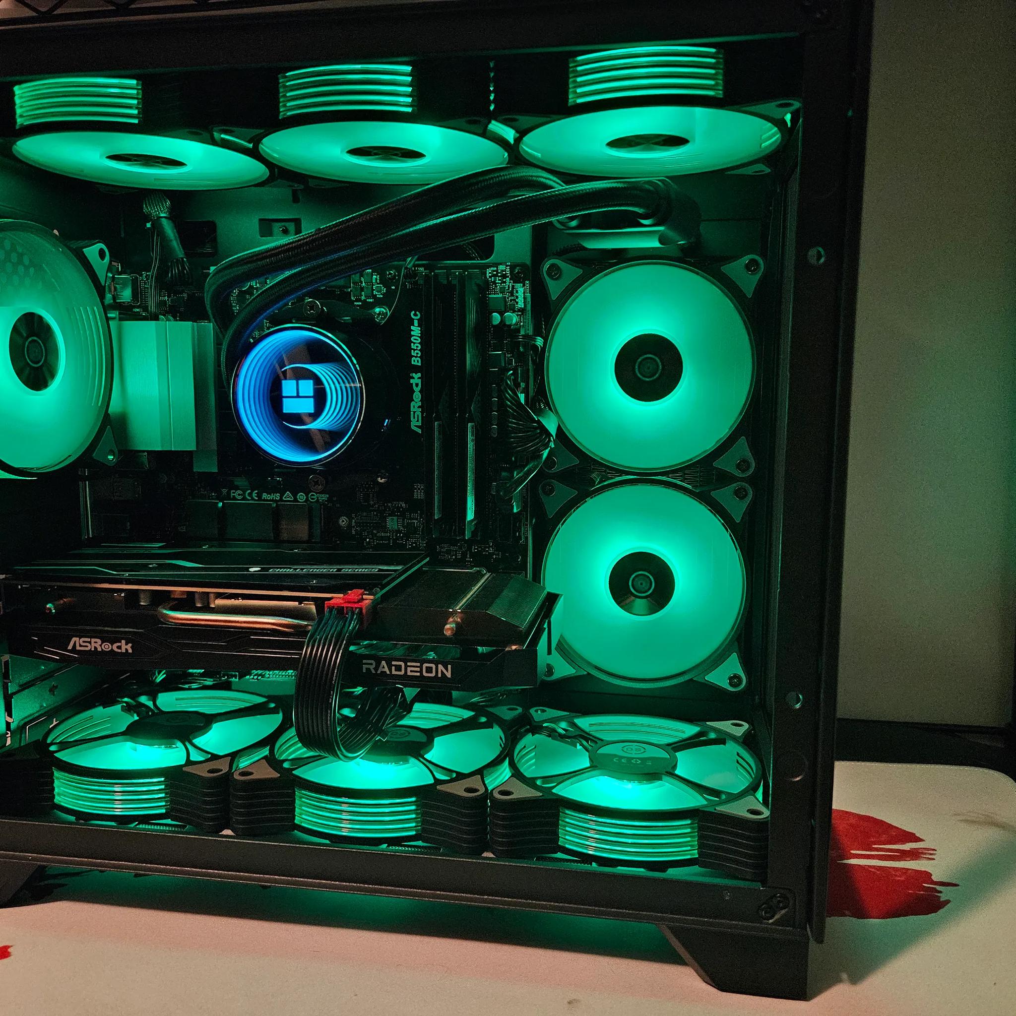 Dark Side Rig Ryzen 5 5600 X3D / 32GB / 2TB SSD / RX 6650 XT