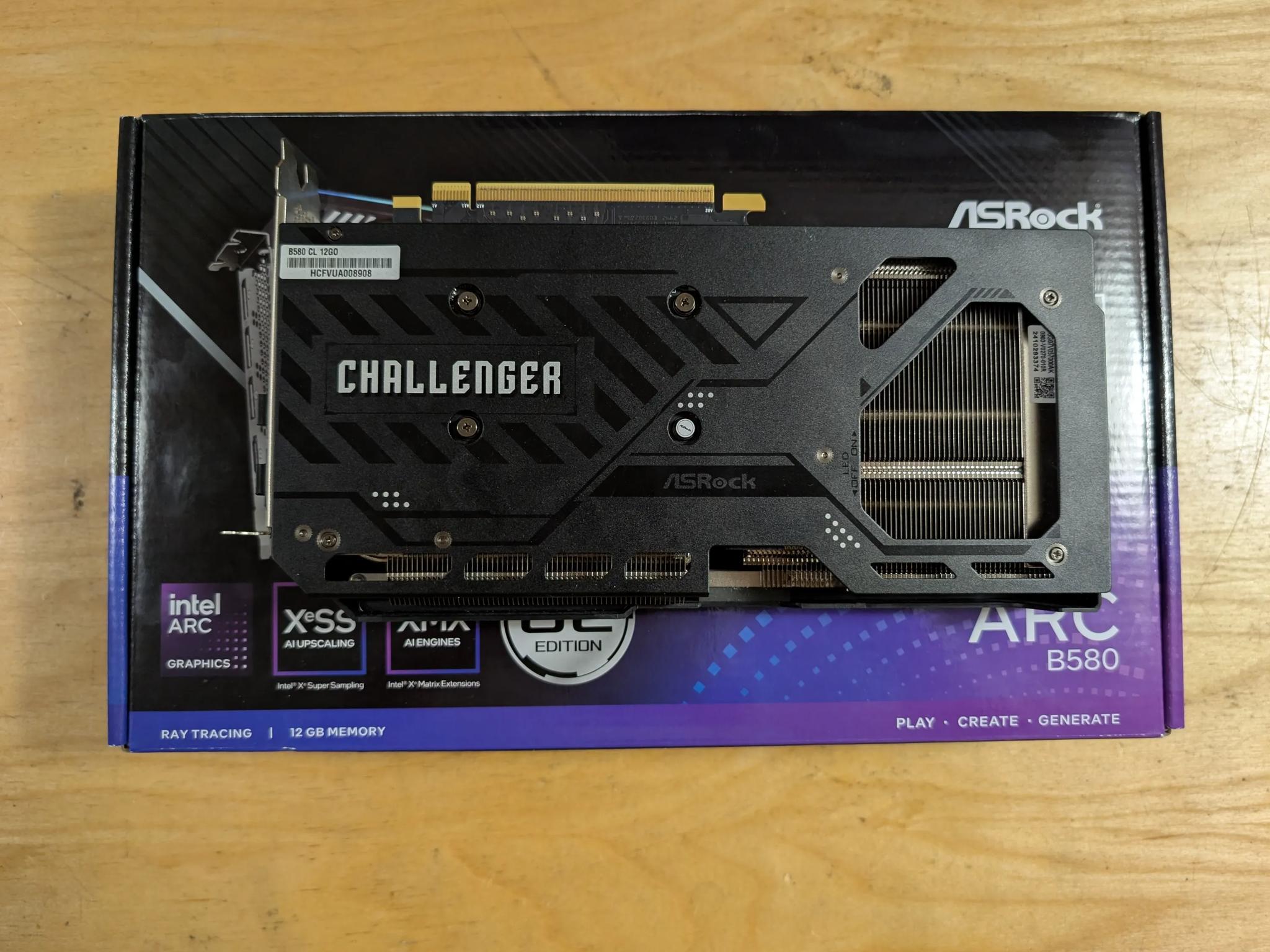 AsRock Intel Arc B580 12GB
