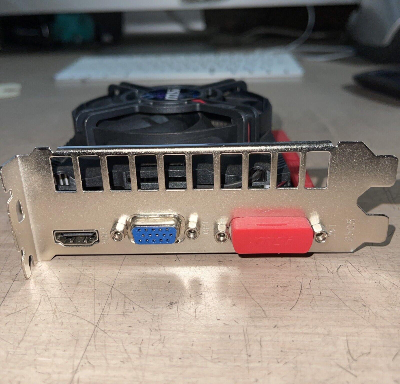 MSI NVIDIA GeForce GTX 650 (N650-MD1GD5?OC) 1gb GDDR5 HDMI