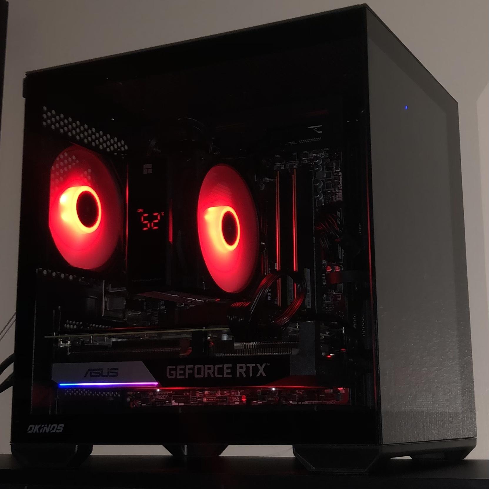 MINI BEAST COMPETITIVE GAMING PC with RTX 3070 + RYZEN 5 7500F | 32GB RAM