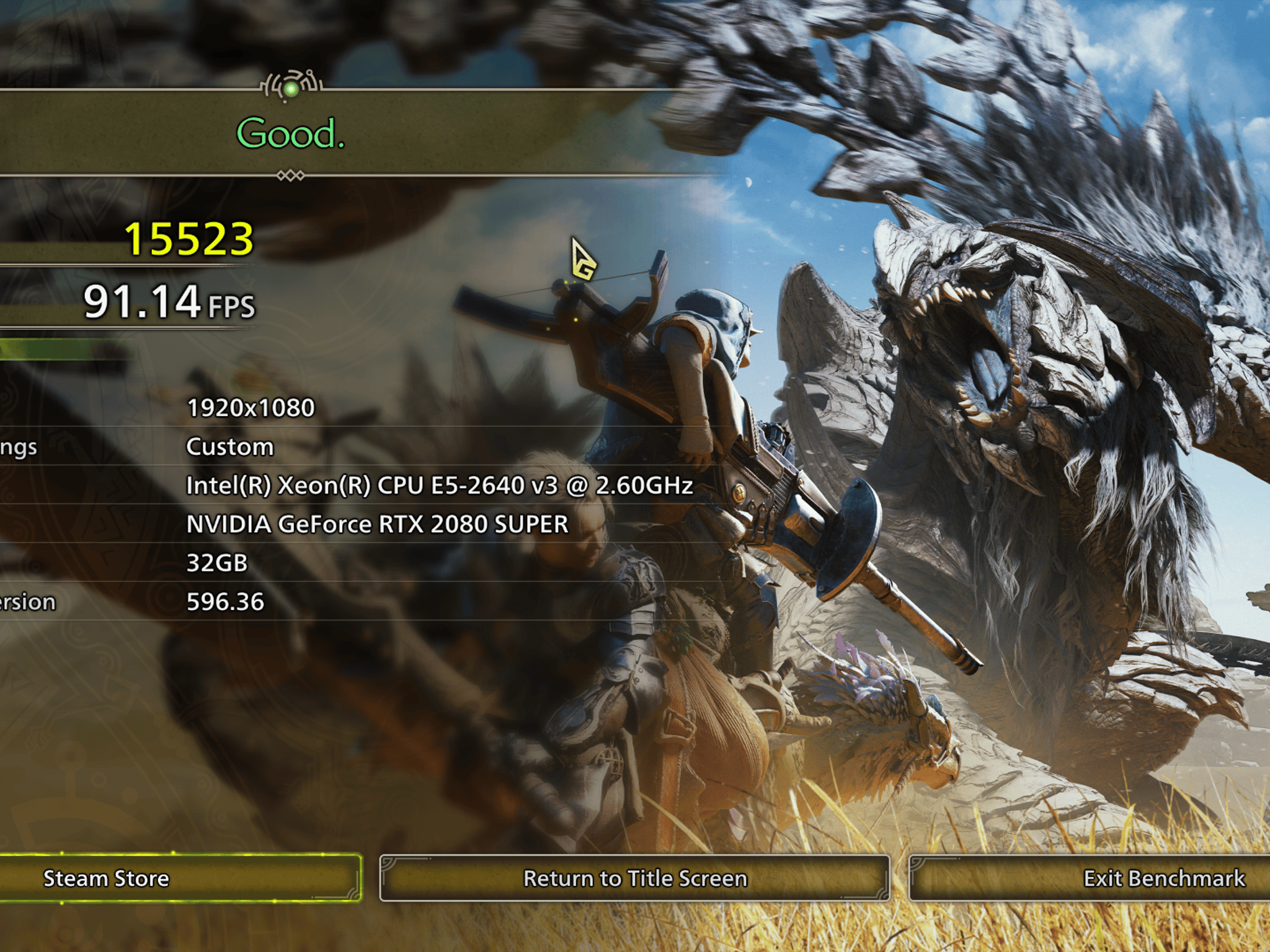 8c/16t Xeon | RTX 2080 Super | 32GB DDR4 | 1TB SSD | 650W