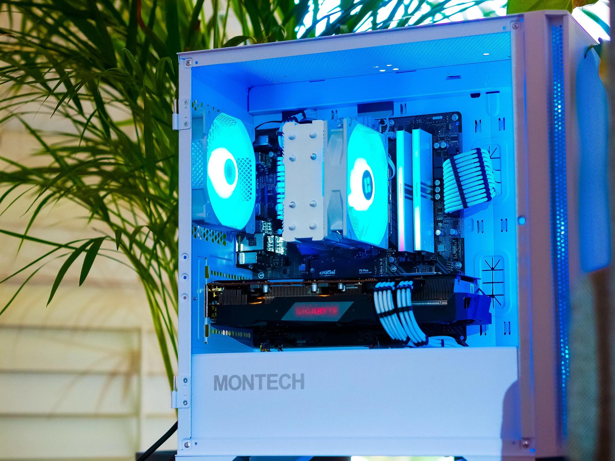 🌊Sea Nymph🌊 AMD Ryzen 5 5500, Rx 5700XT BEAST Beginner PC, includes 1TB of ULTRA-FAST nvme storage.