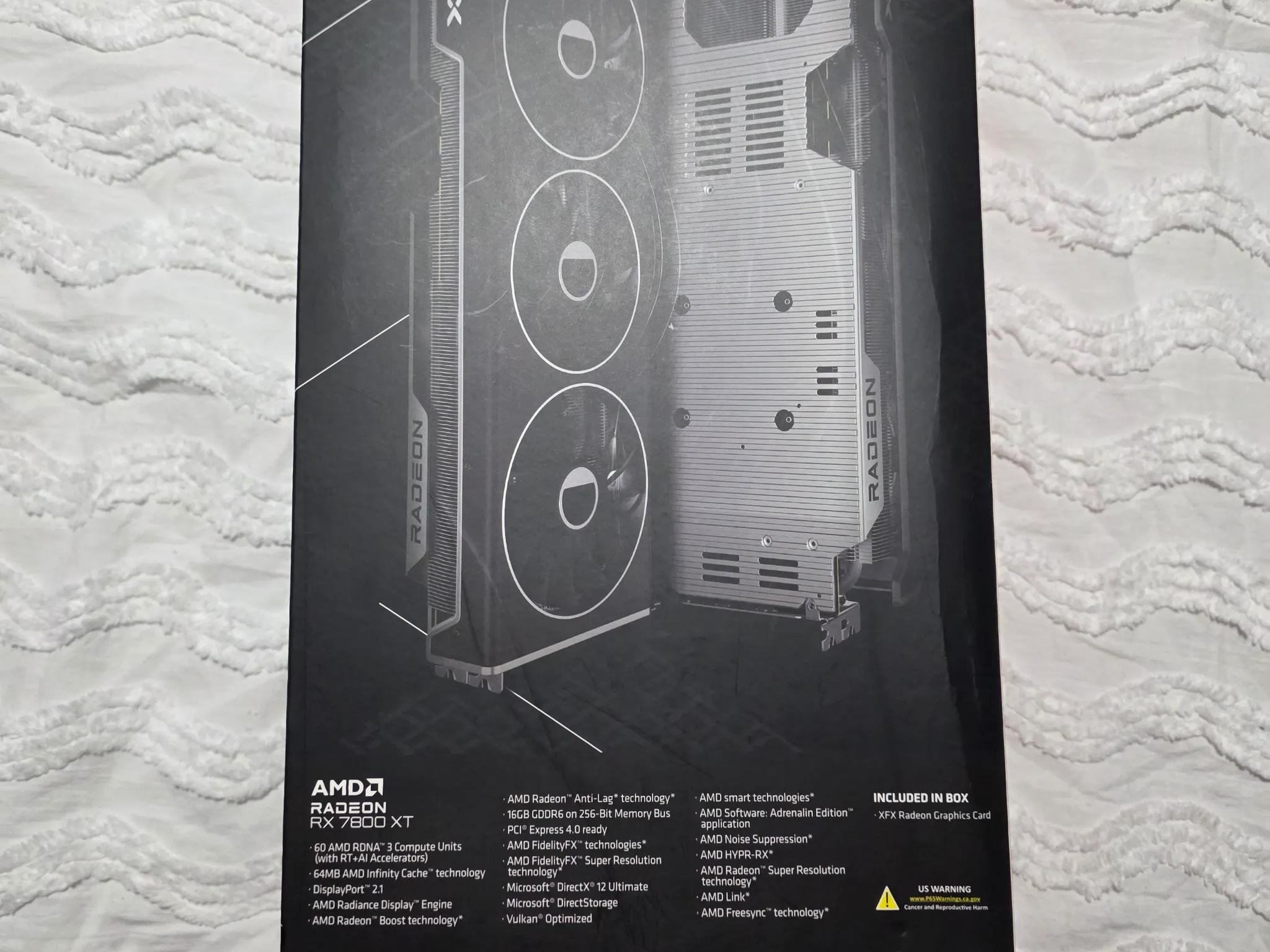 On Sale! XFX AMD Radeon RX 7800XT 16GB GDDR6