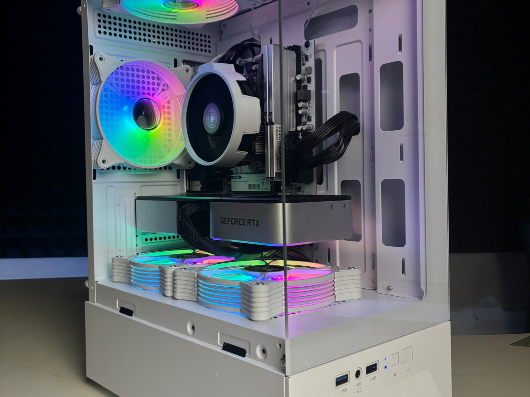 ⚪ Ryzen 7 3700X/RTX 3060Ti 8GB Gaming PC ⚪