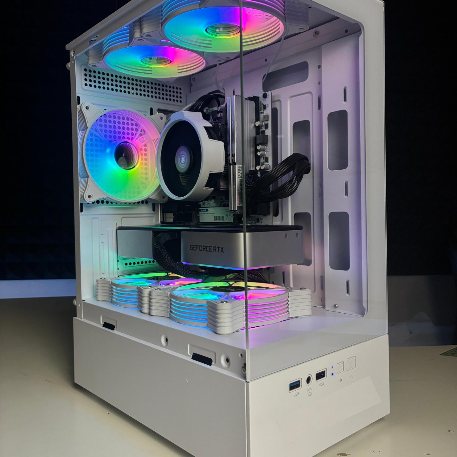 ⚪ Ryzen 7 3700X/RTX 3060Ti 8GB Gaming PC ⚪
