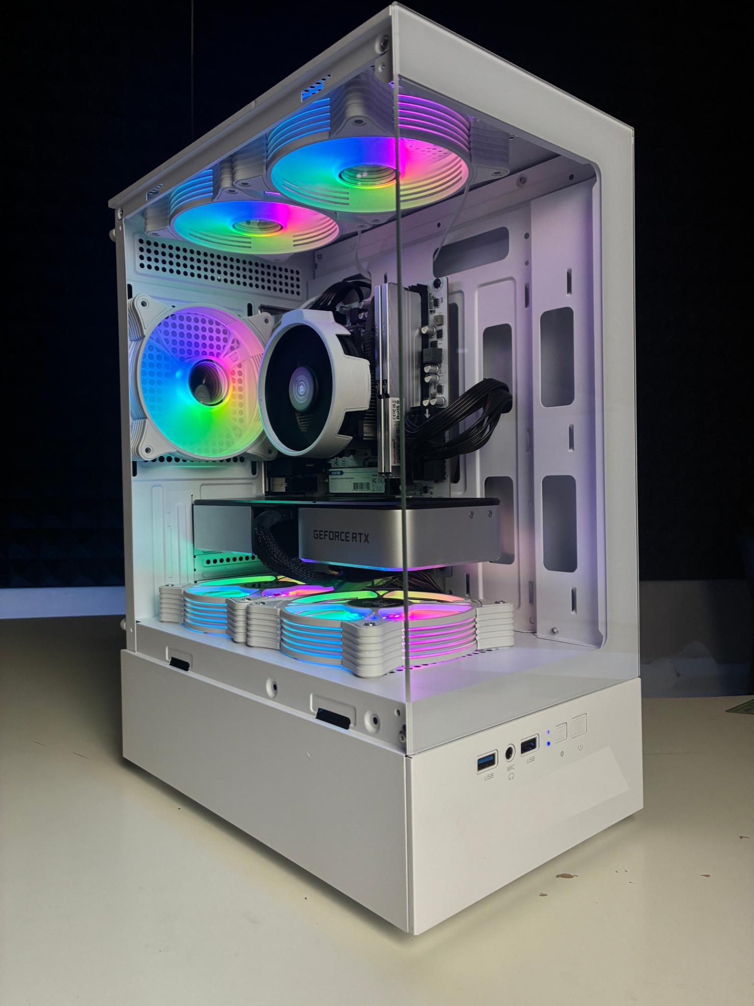 ⚪ Ryzen 7 3700X/RTX 3060Ti 8GB Gaming PC ⚪
