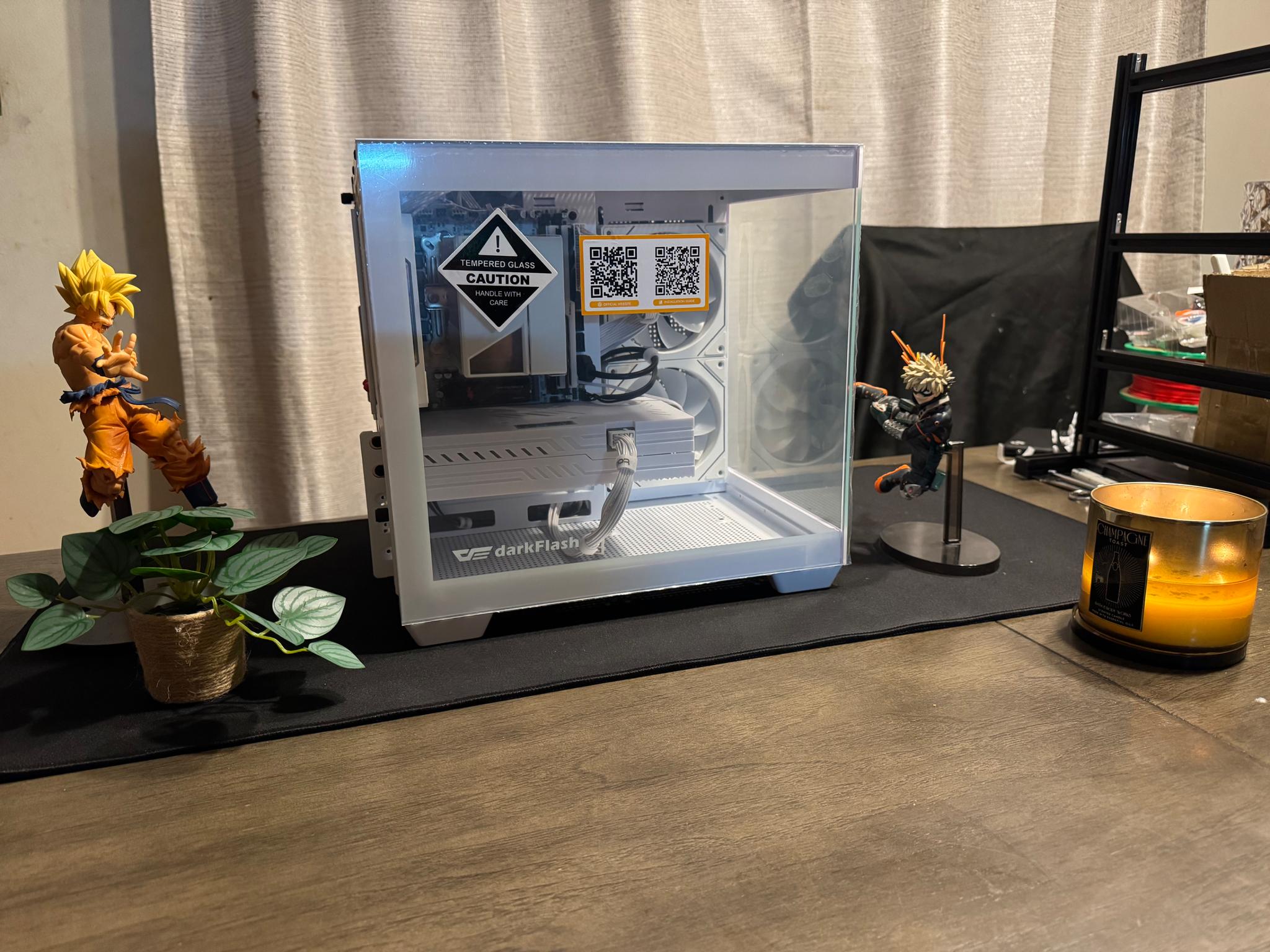 Fire Tech Labs: Moon Light CPU AMD RYZEN 3500X / AMD 580 8gb / 16gb Gskill / 512gb / b450 WiFi