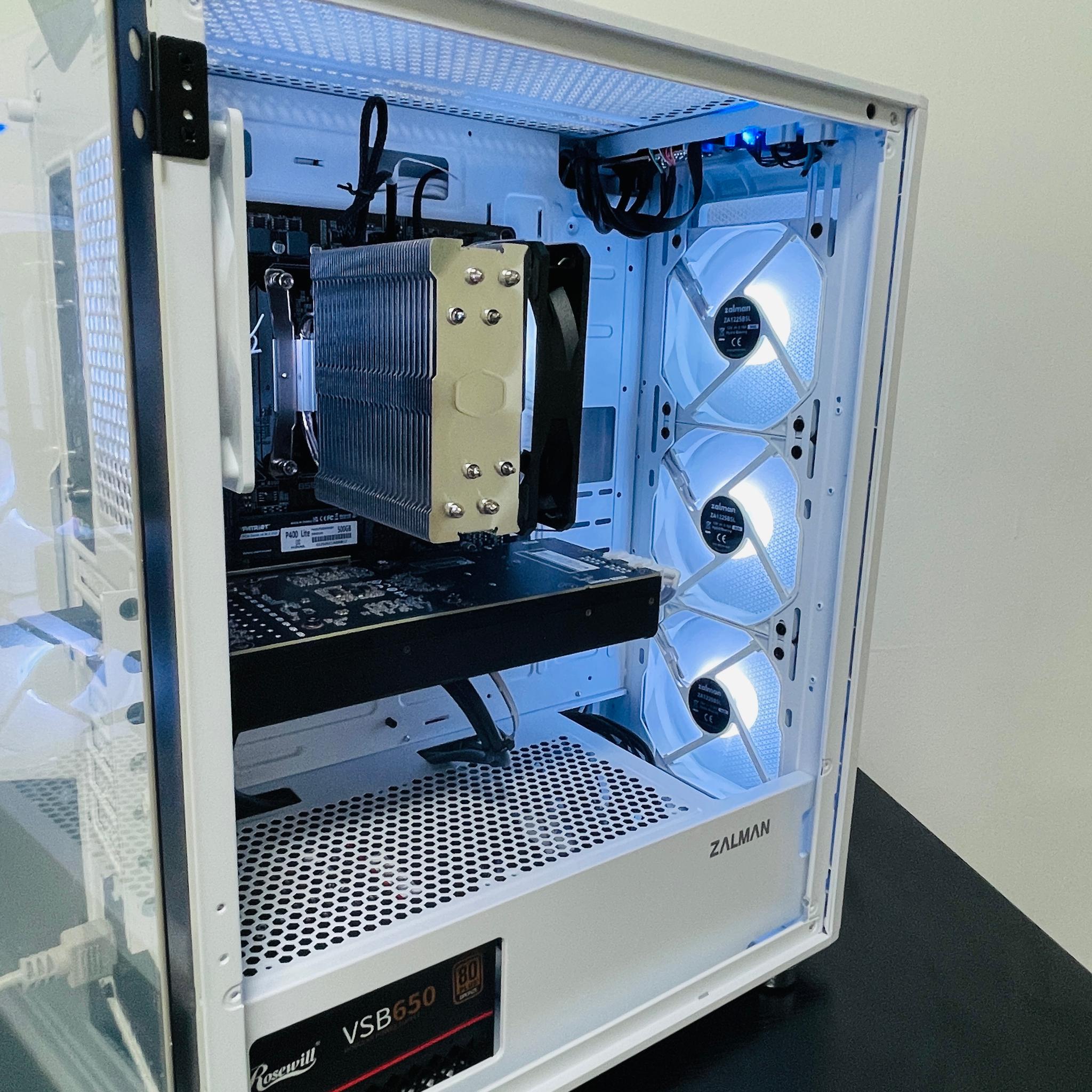RTX 3070 8GB | Ryzen 5 5500 | 32GB DDR4 | 500GB NVME M2 SSD | Win11 Pro | WIFI + BT Custom Gaming PC