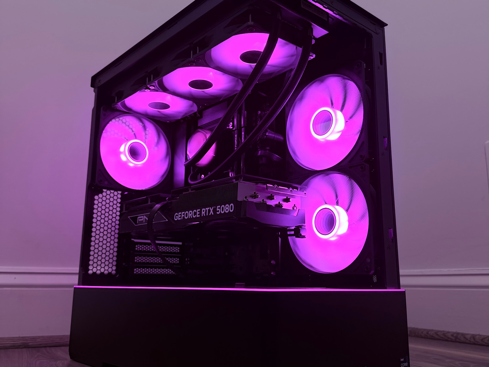 🖤⛈️"Black Thunder"⚡️🖤| 4k Gaming | RTX 5080 | 64gb DDR5 | i9 14900kf | 2tb SSD | WiFi