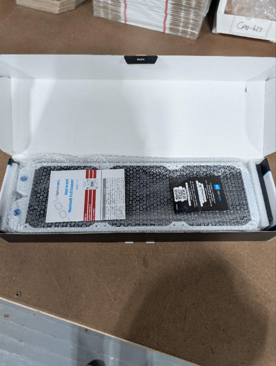 Alphacool NexXxoS UT60 Full Copper 420mm Radiator | White Special Edition (14208