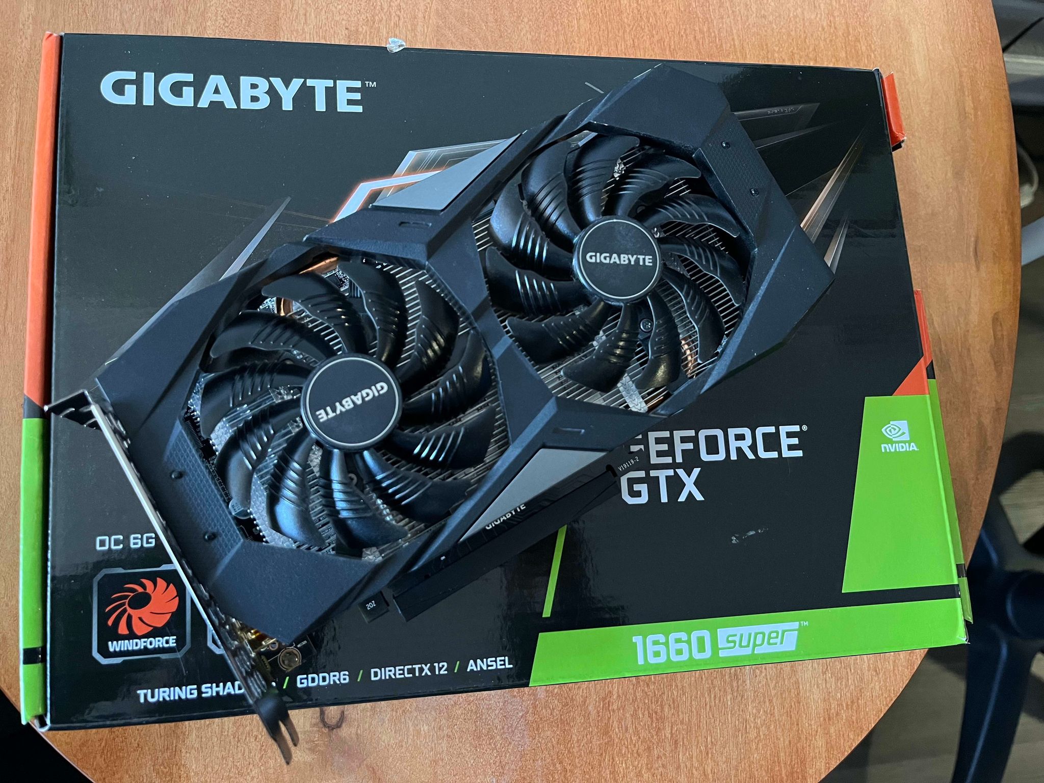 Gigabyte GTX 1660 Super OC 6GB