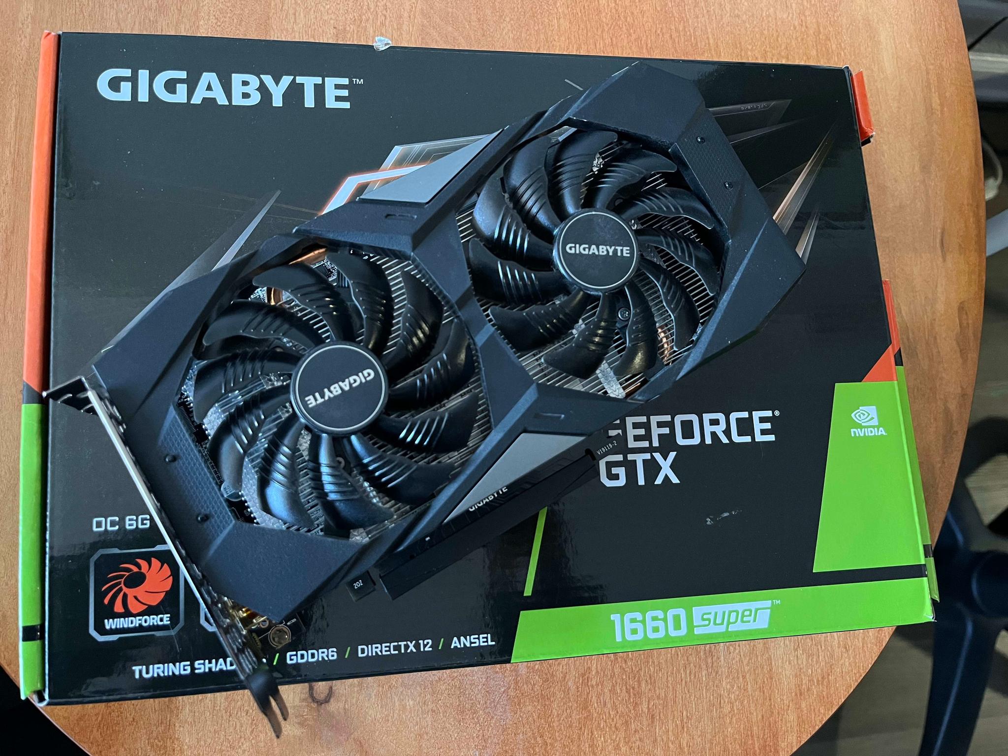 Gigabyte GTX 1660 Super OC 6GB