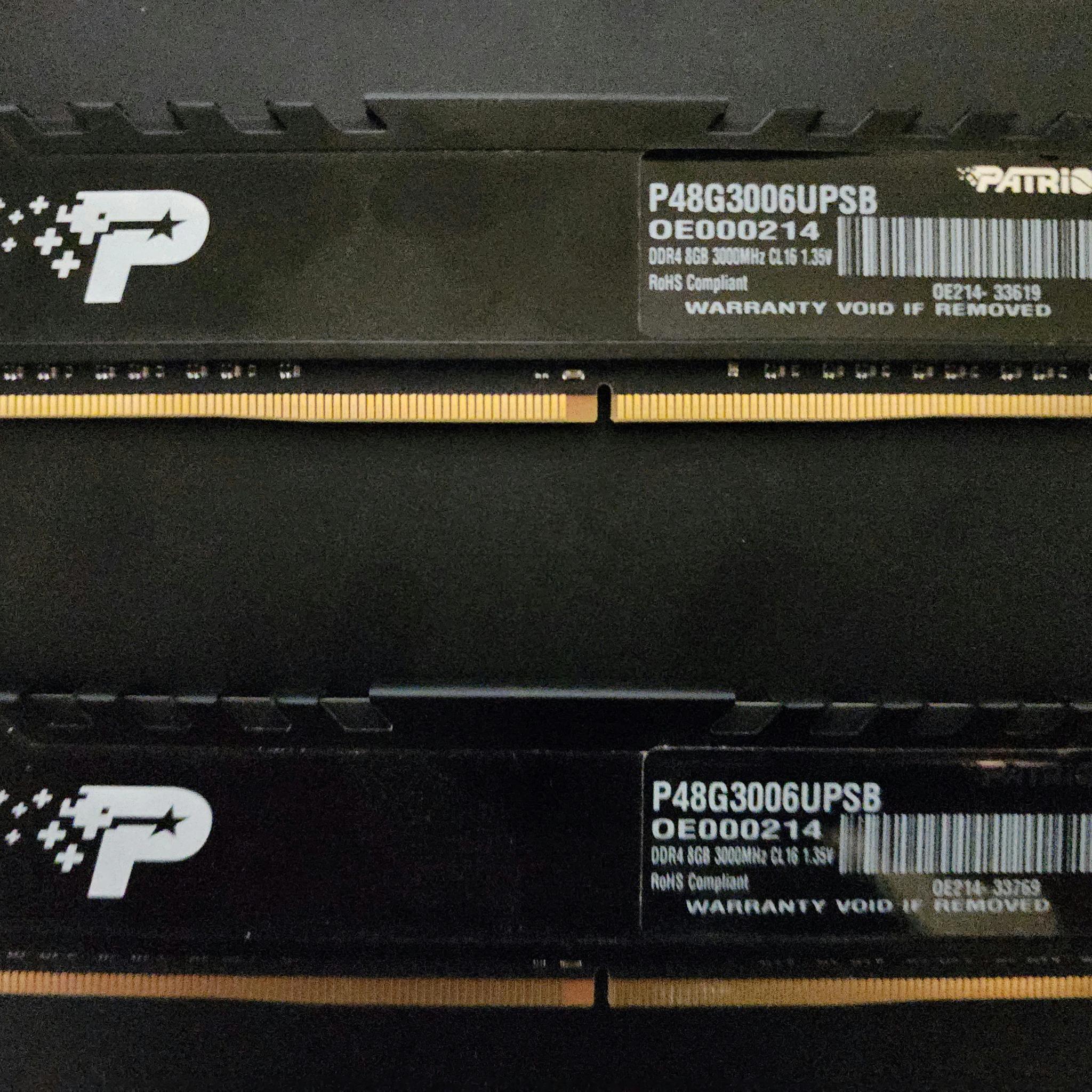 Patriot 16GB DDR4 3000MHZ (2x8)