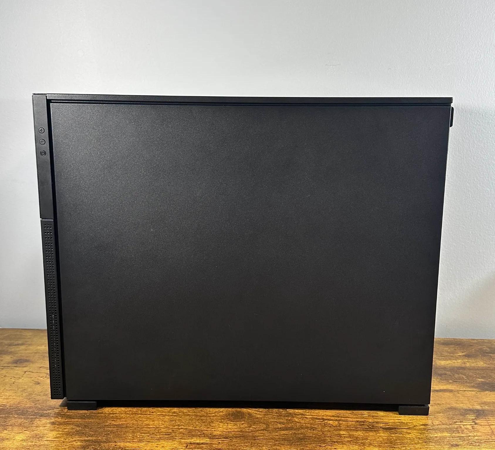 JONSBO D31 MESH SC BLACK Micro ATX Computer Case with LCD Display & 1x 120mm Fan