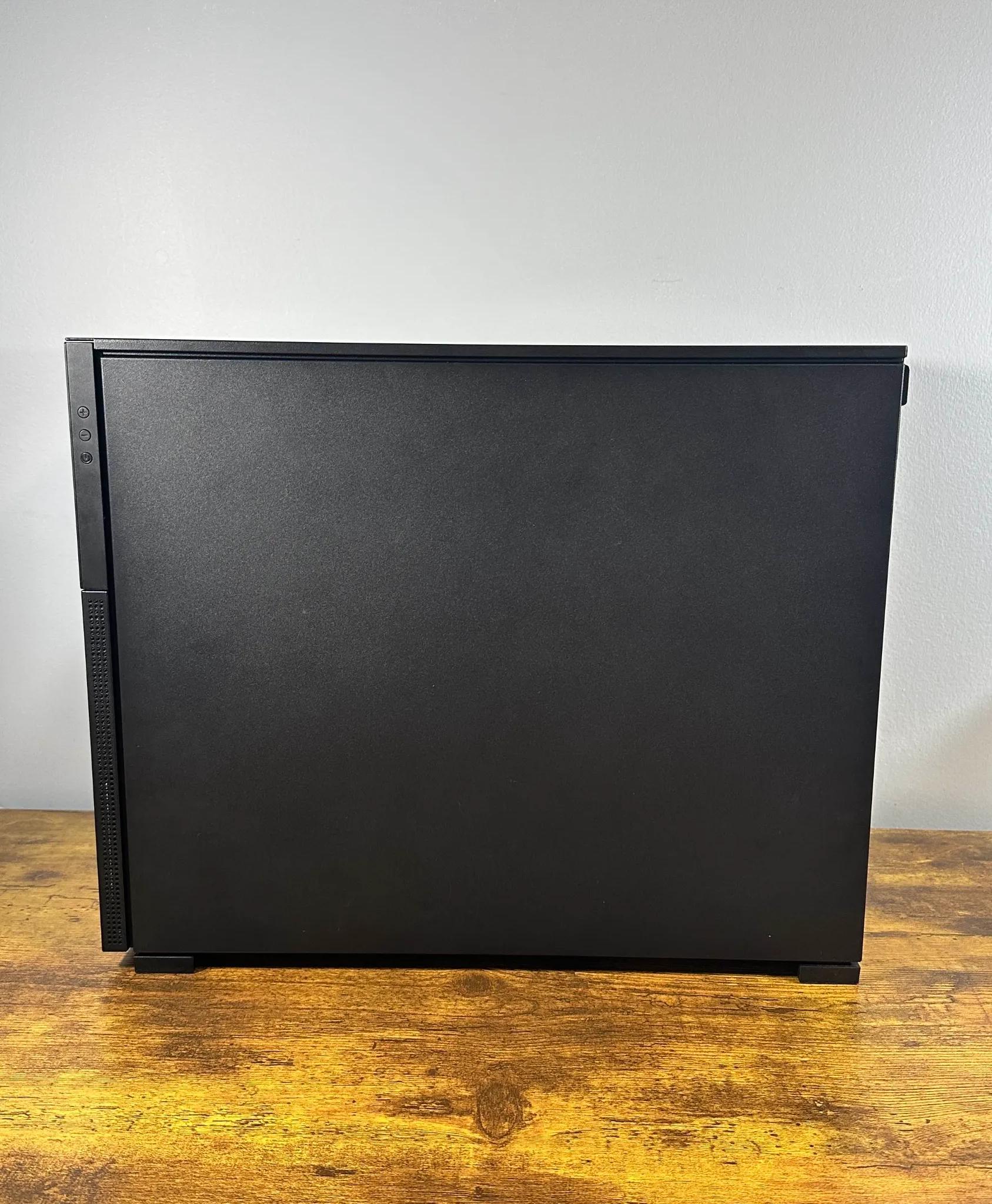JONSBO D31 MESH SC BLACK Micro ATX Computer Case with LCD Display & 1x 120mm Fan