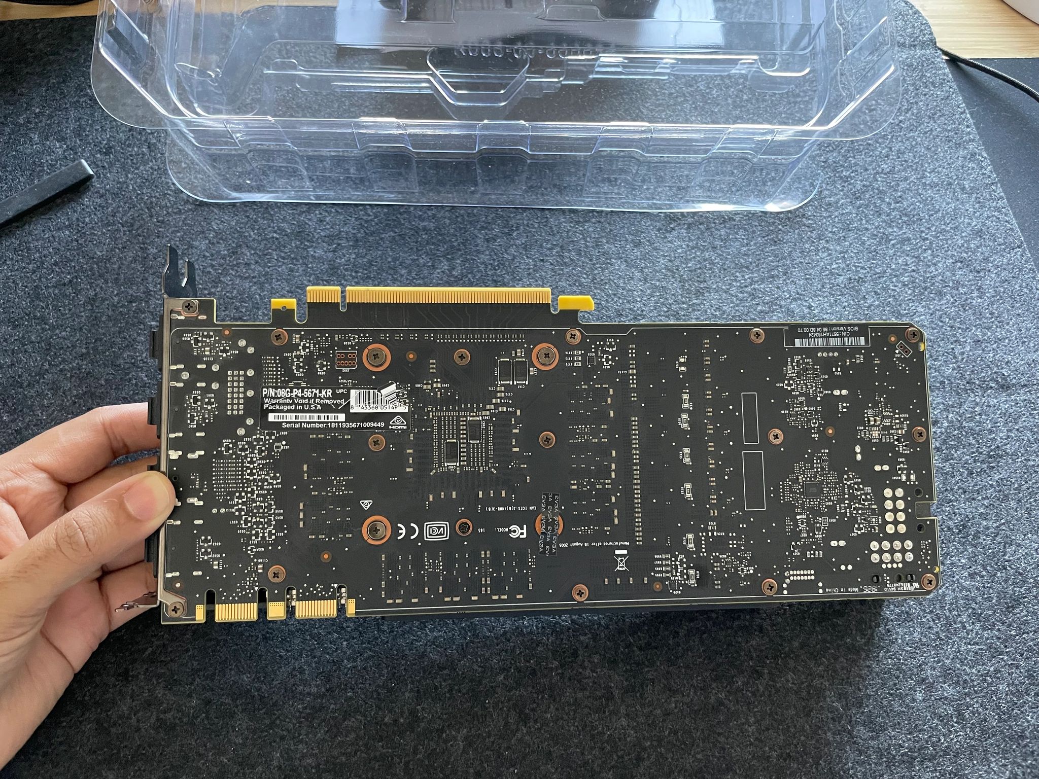 EVGA GeForce GTX 1070 Ti SC Gaming 8GB VRAM