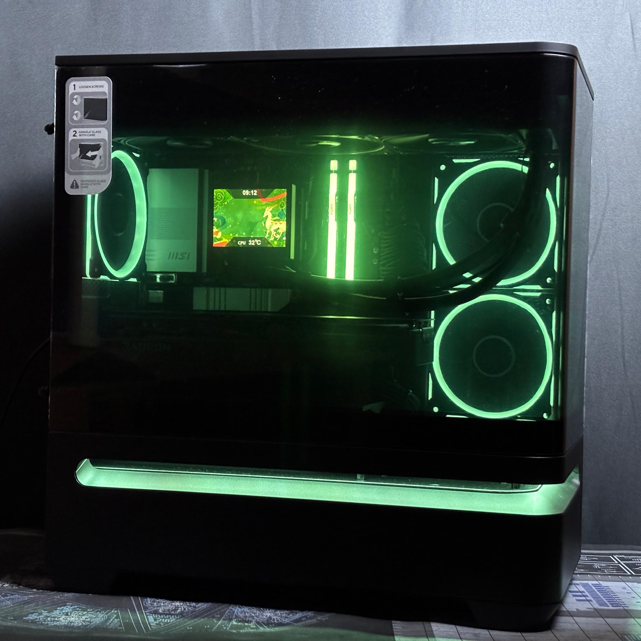 🌌STELLAR 4K PC🌌 9070XT 16GB| R7 7800X3D | 32GB DDR5 | 2TB SSD