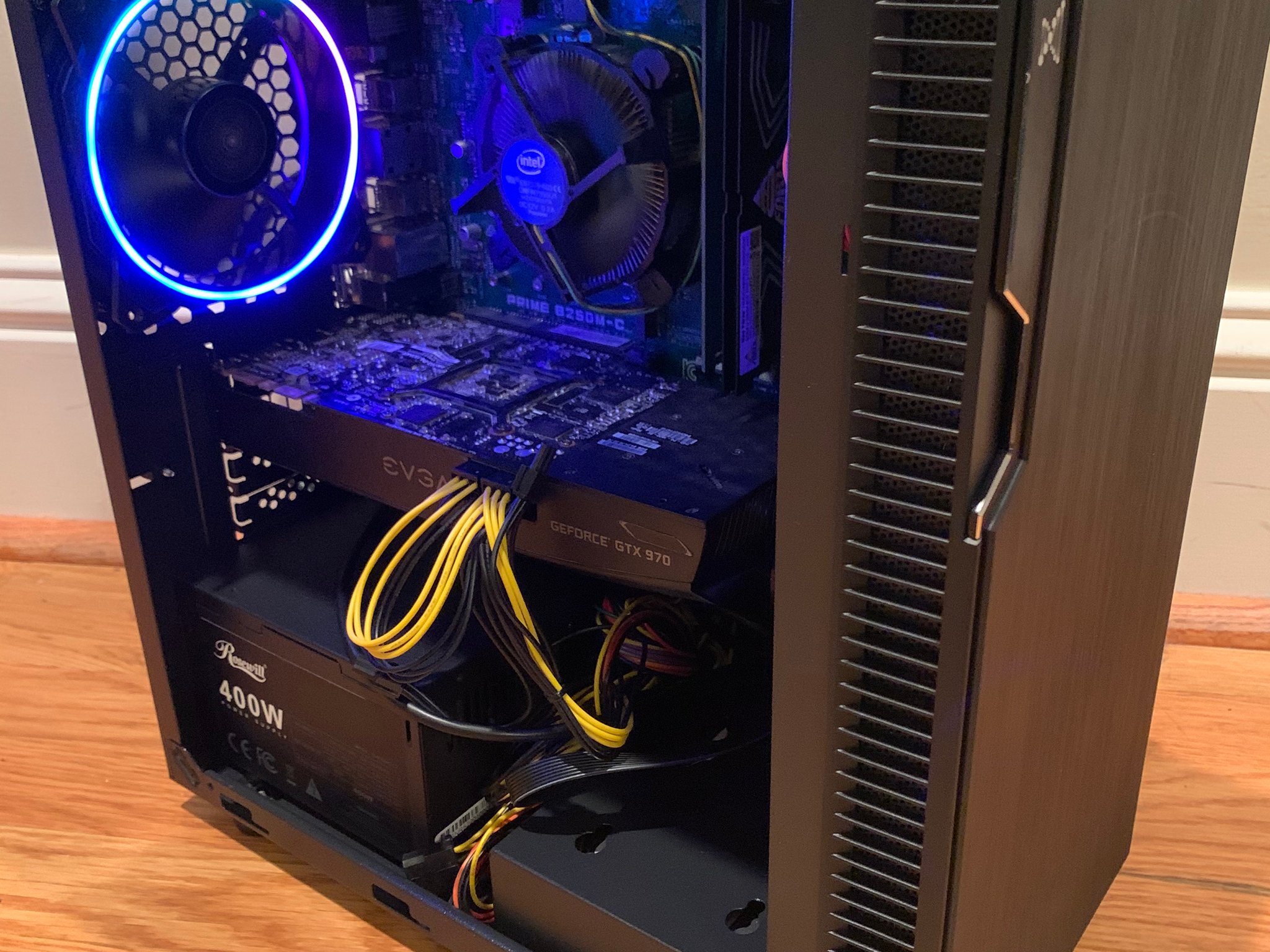 BUDGET VALUE 1080p GAMING PC GTX 970 16GB RAM 128GB SSD 500GB HDD G4560 RGB WIFI