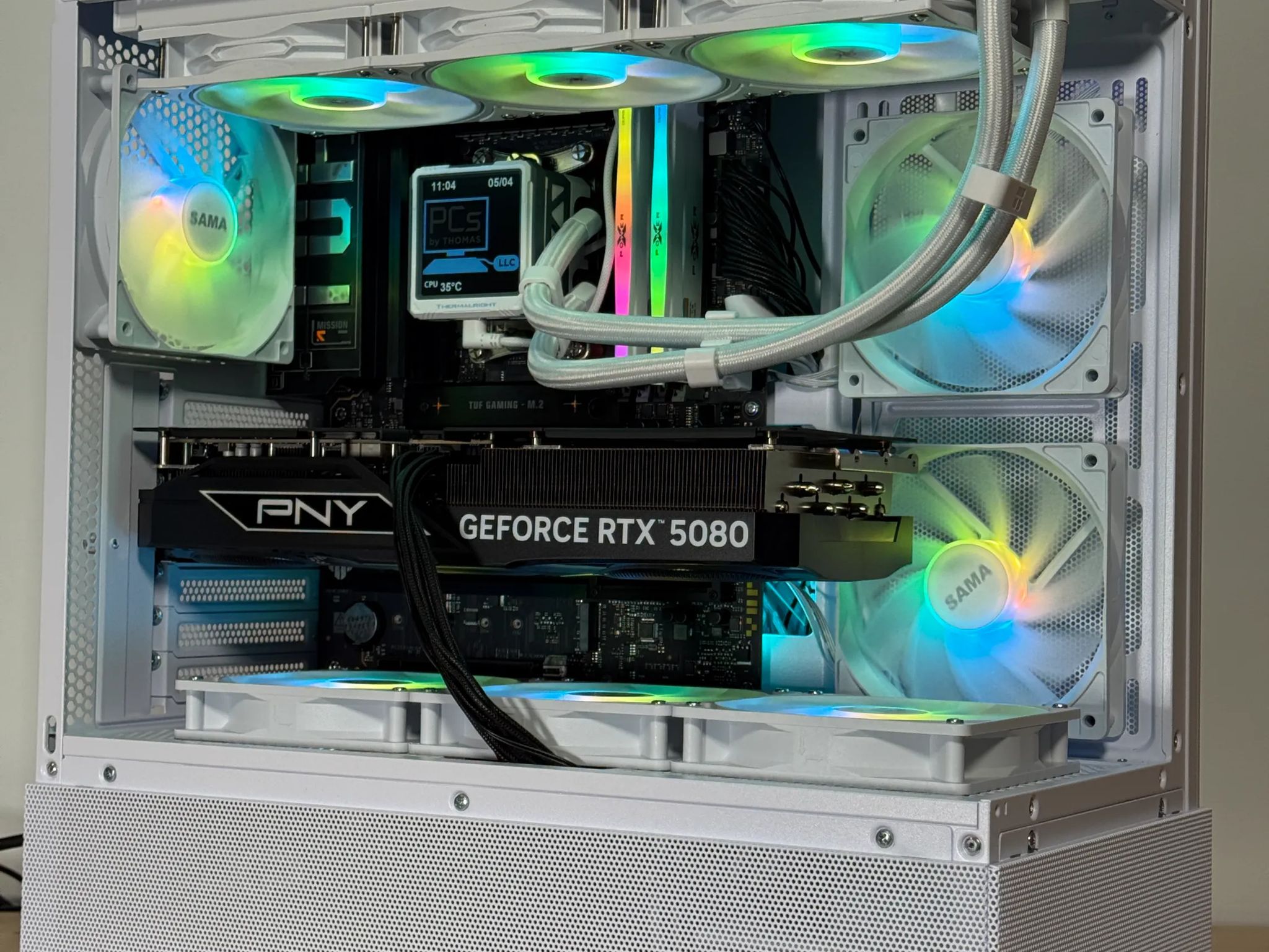 RTX 5080 Ryzen 9950x Workstation Powerhouse