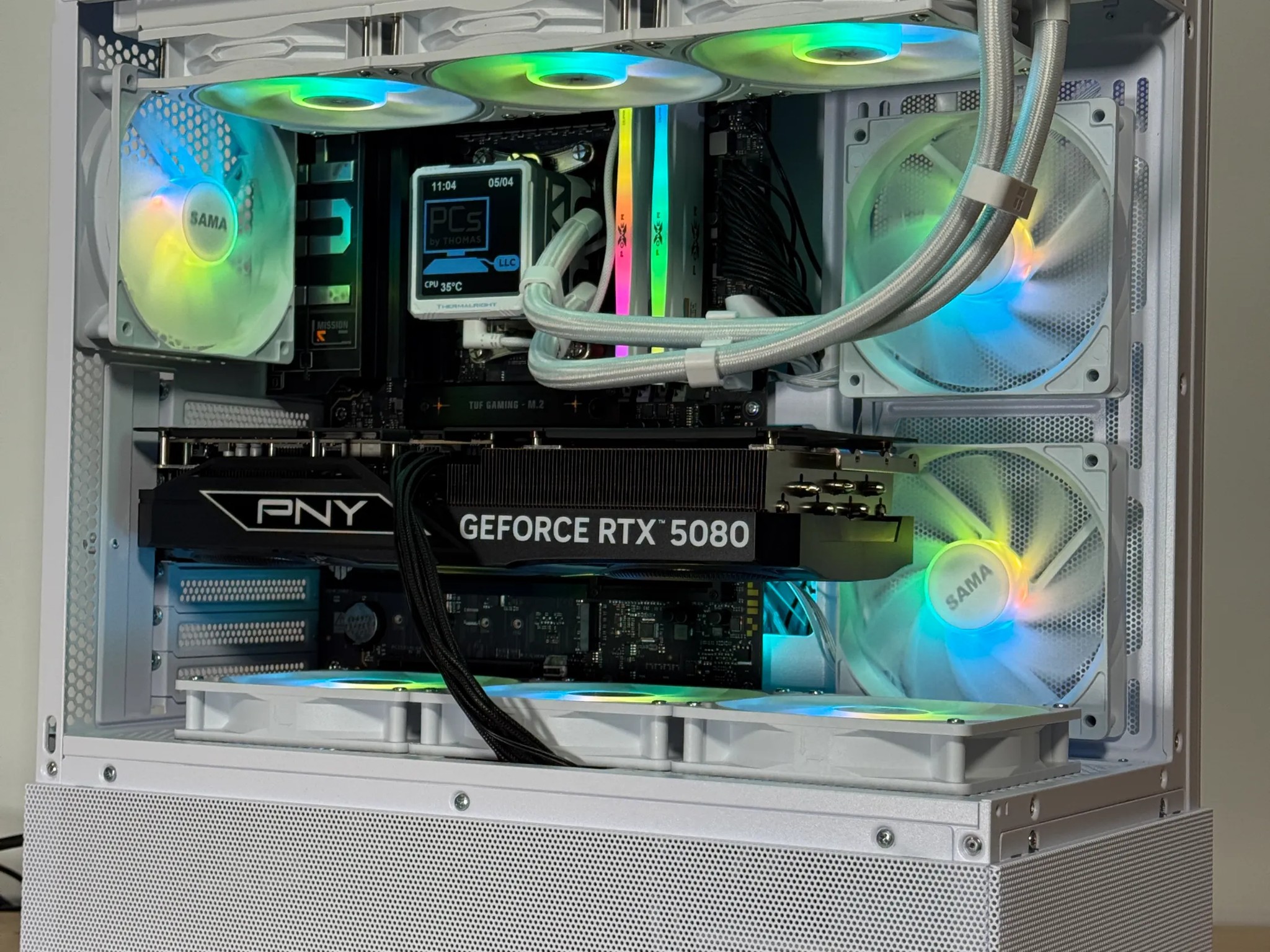 RTX 5080 Ryzen 9950x Workstation Powerhouse