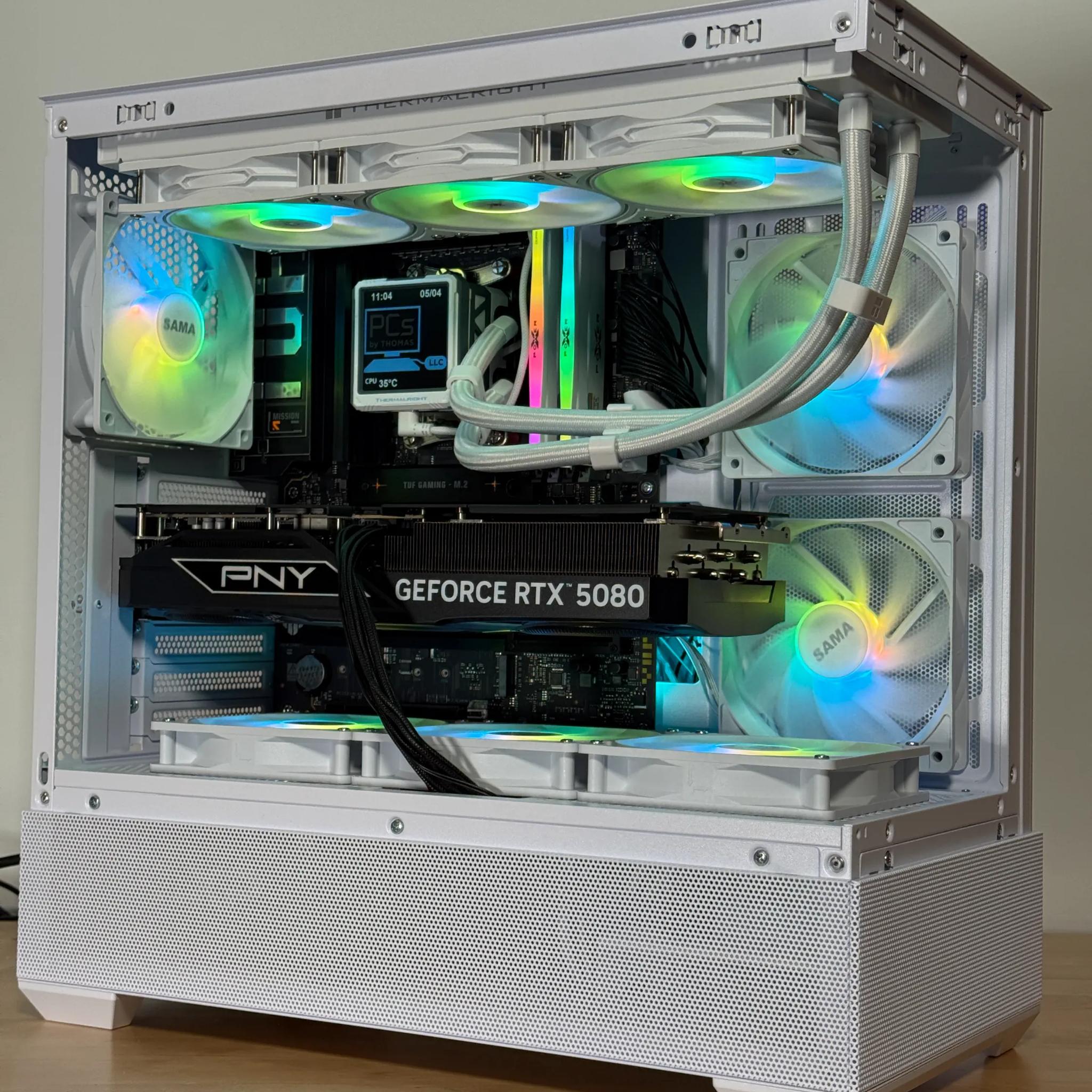 RTX 5080 Ryzen 9950x Workstation Powerhouse