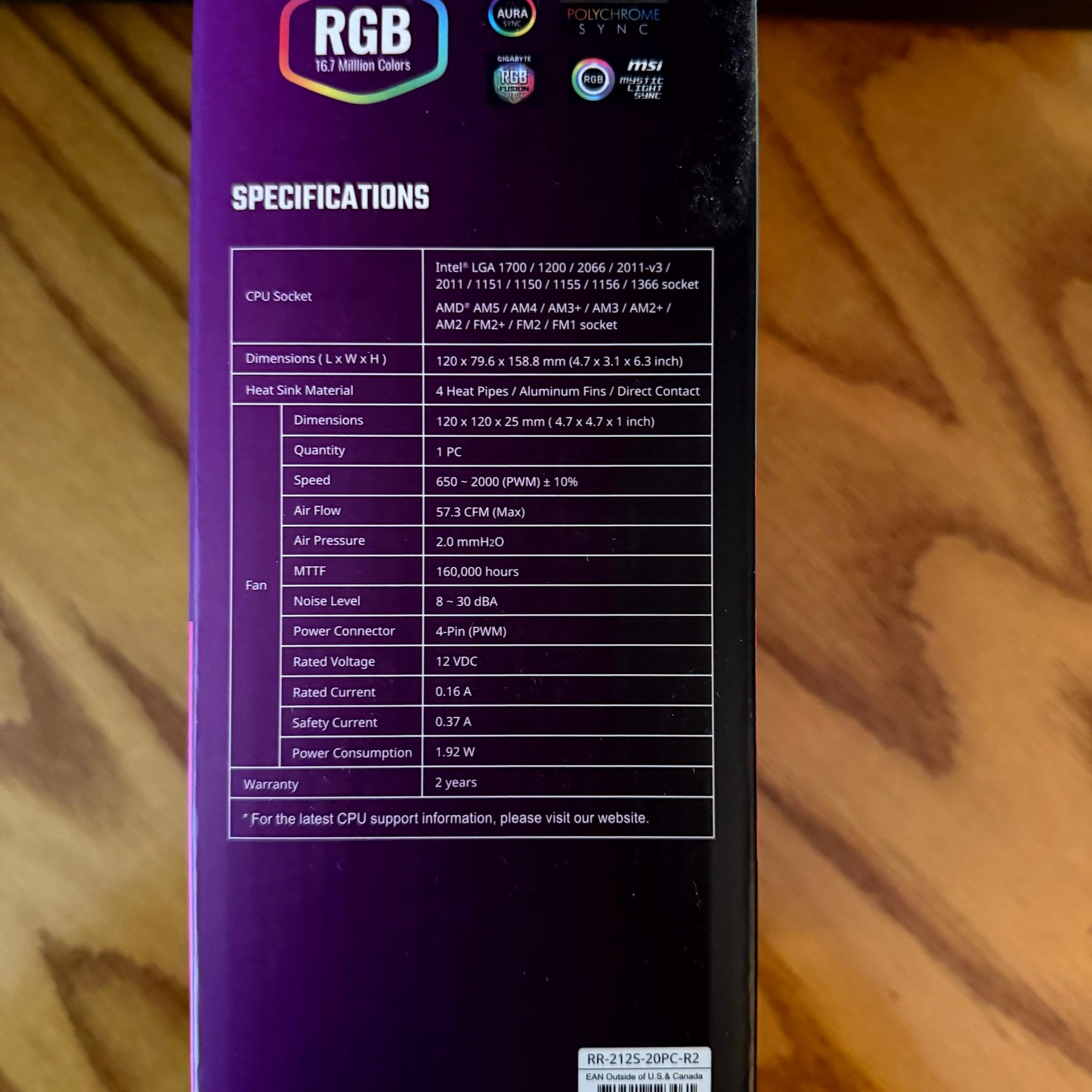 Hyper 212 RGB Black Edition