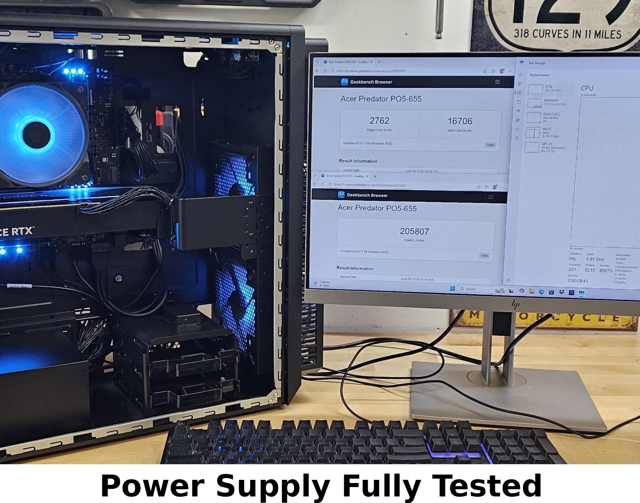 800 Watt PSU Predator 80+ GOLD Power Supply