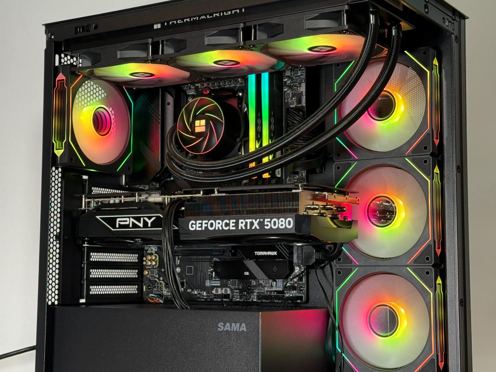 RTX 5080 Ryzen 9 9900x Gaming PC