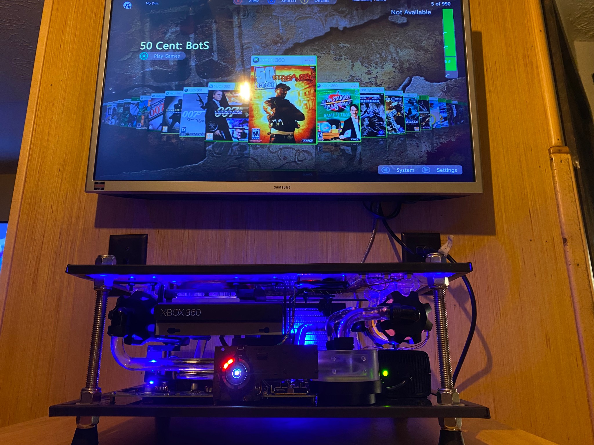 PRE-PAID Personalized Custome RGH3 16TB Water cooled Xbox 360 Slim