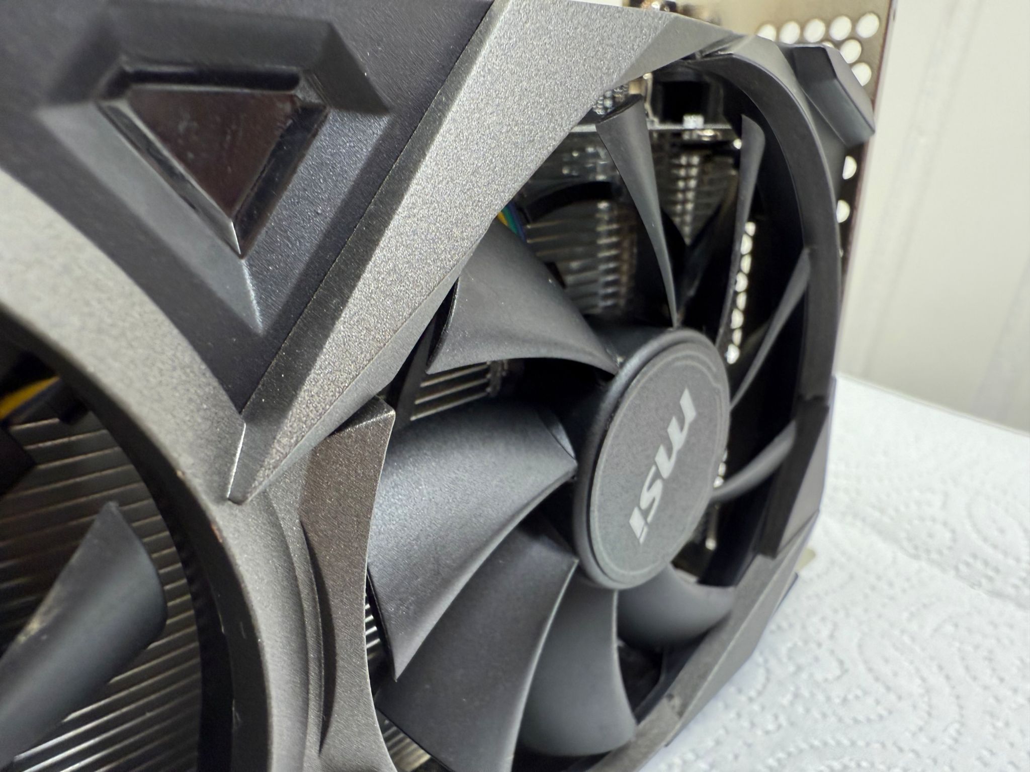 RTX 3050 pulled from customers working pc for upgrade