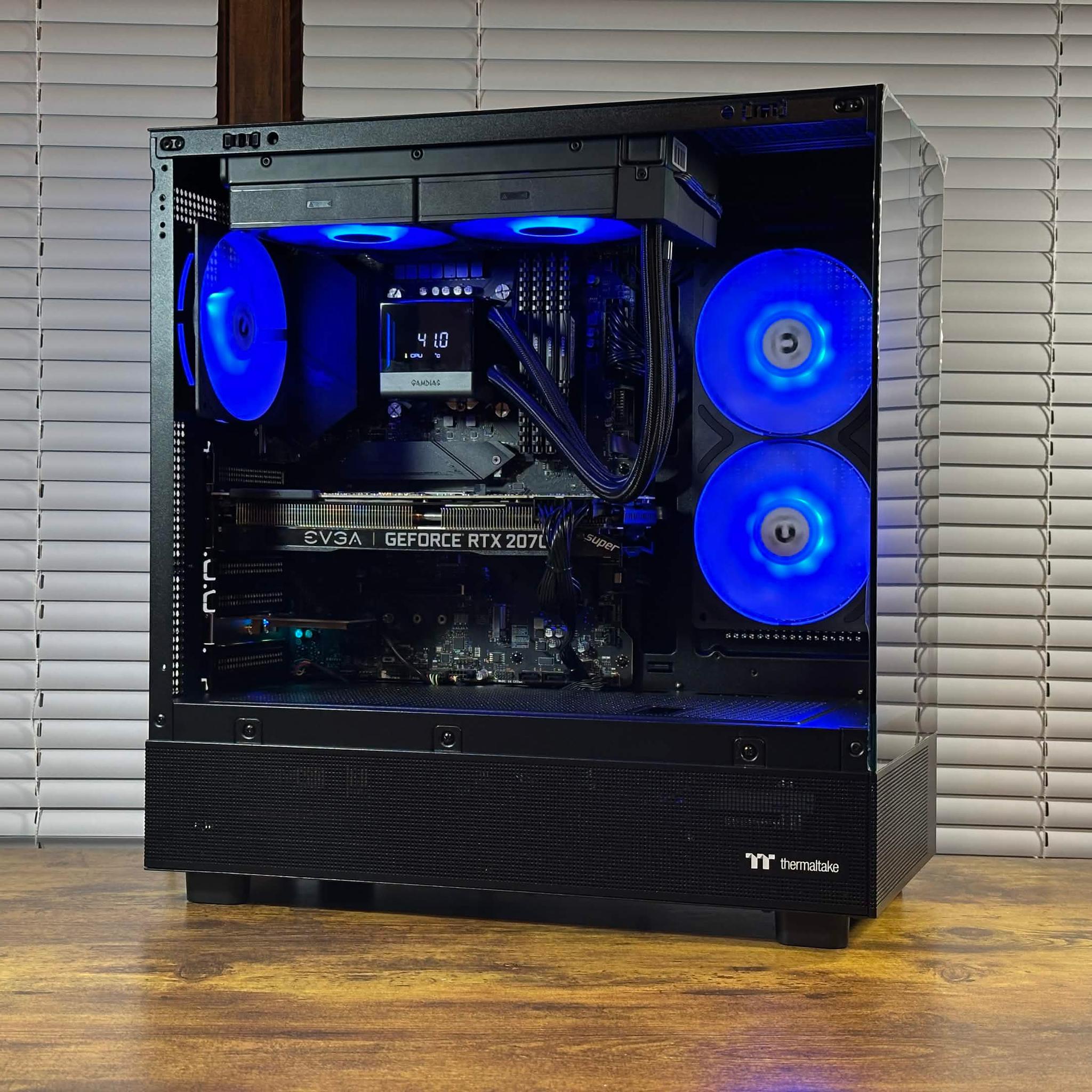 RTX 2070S 8GB | Intel i5-11400 | 16GB DDR4 | 1.5TB Storage | Win11 | WIFI | 1080P/1440P Gaming PC