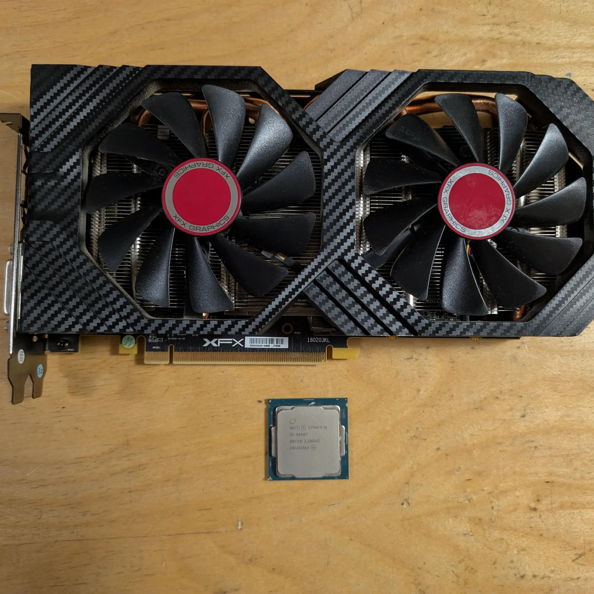 Intel Core i5 9500T + AMD RX 580 4GB